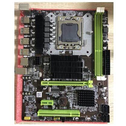 BNFD X58 LGA 1366 Motherboard - Supports REG ECC Server Memory & Xeon Processors | High-Performance Gaming & Workstation PC Build | Ideal for Content Creation, 3D Rendering & Multi-Tasking