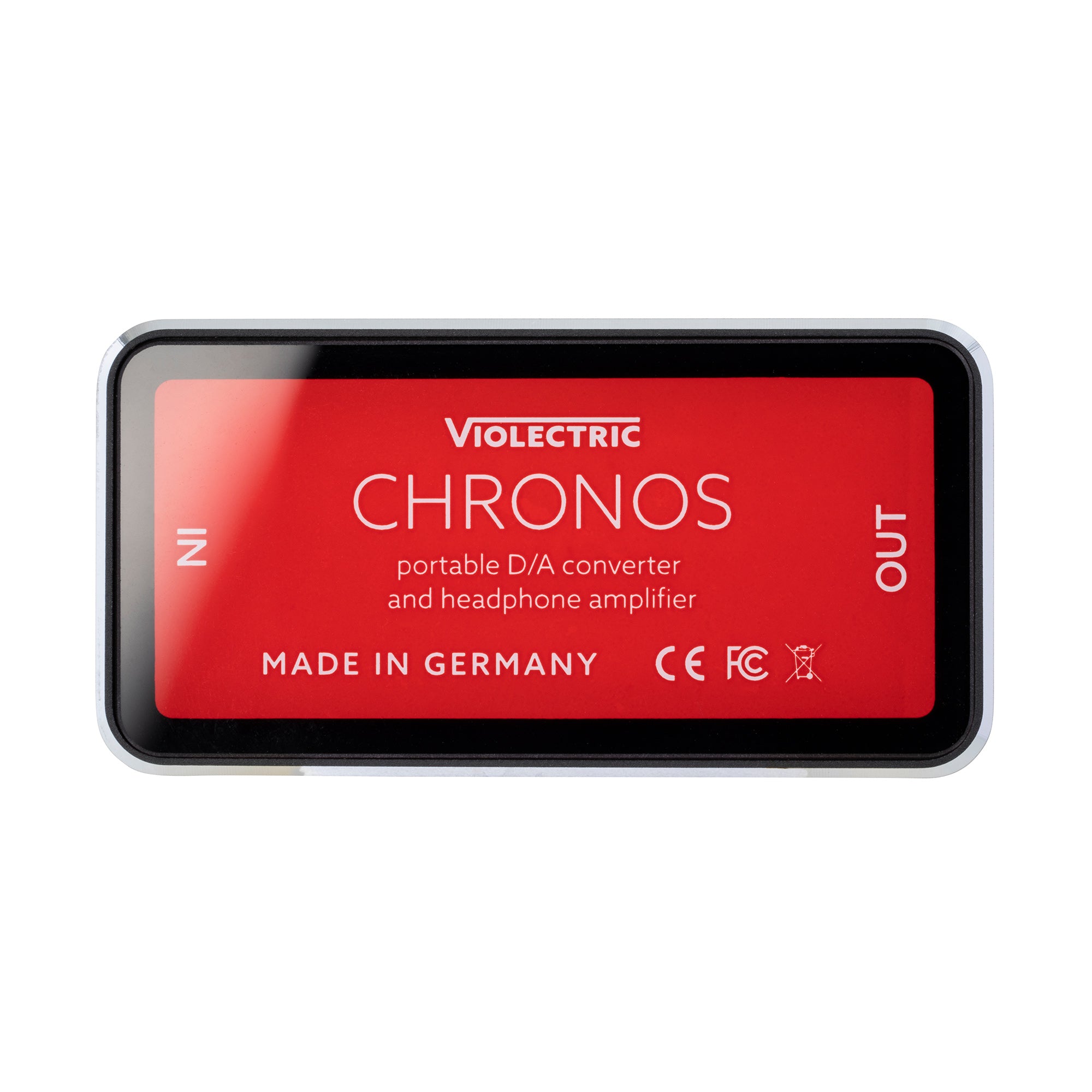 Violectric Chronos Portable Headphone Amplifier & DAC - High-Resolution Audio for Travel, Office & Home Listening