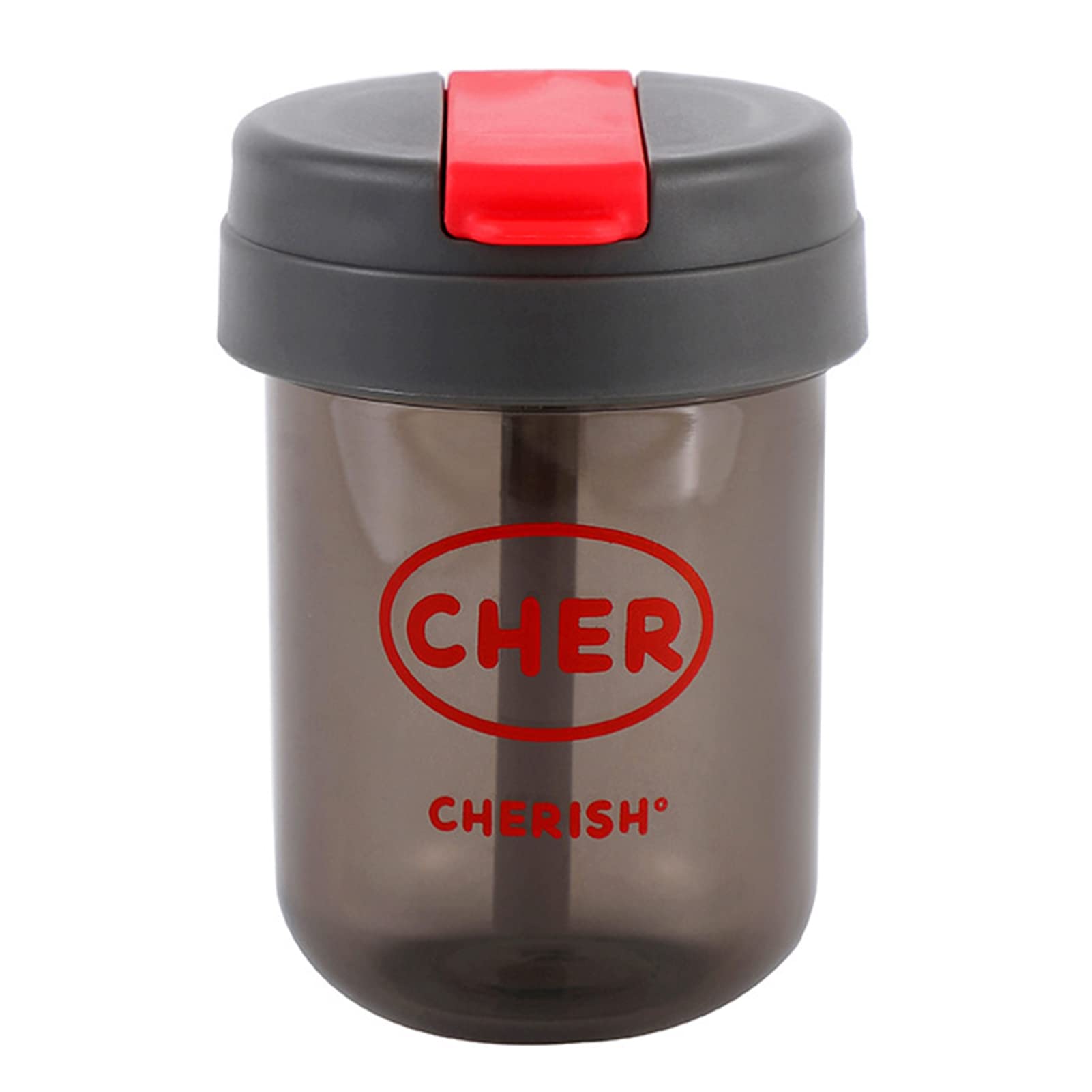 Kids Cartoon Sippy Cup - 300ml Stain-Proof Water Bottle for Home & School