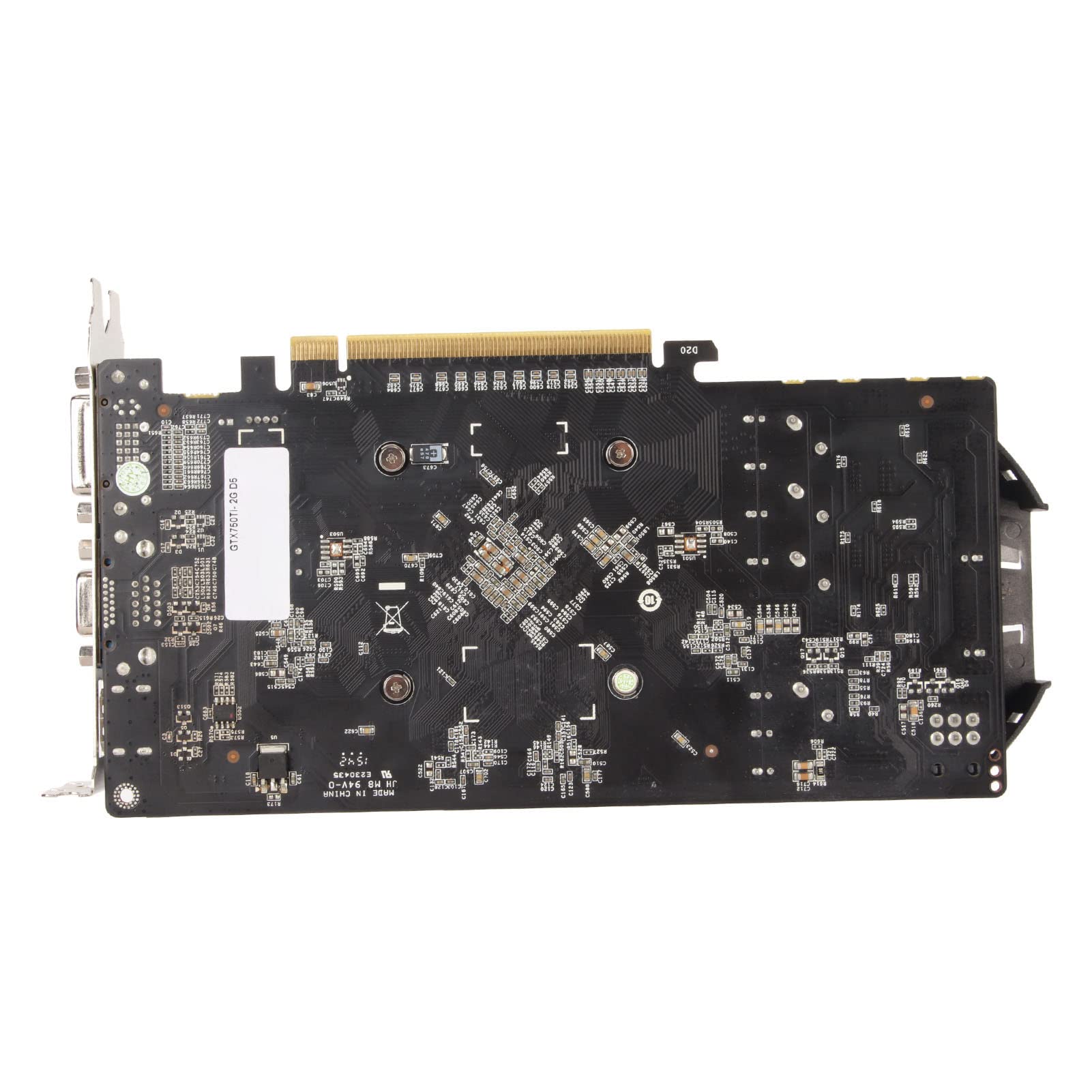 Tosuny GTX750Ti 2GB GDDR5 128Bit PCIE3.0 Gaming Graphics Card with Dual Fans - 3D API Support, VGA/DVI Output - Perfect for PC Gaming, Video Editing & Office Work