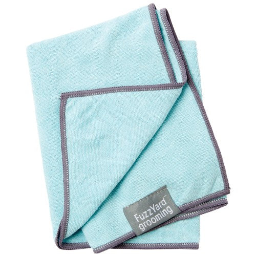 Fuzzyard Microfiber Dog Drying Towel - Super Absorbent Quick Dry Pet Grooming Towel for Puppies & Small Dogs - Perfect for Bath Time, Swimming & Outdoor Adventures