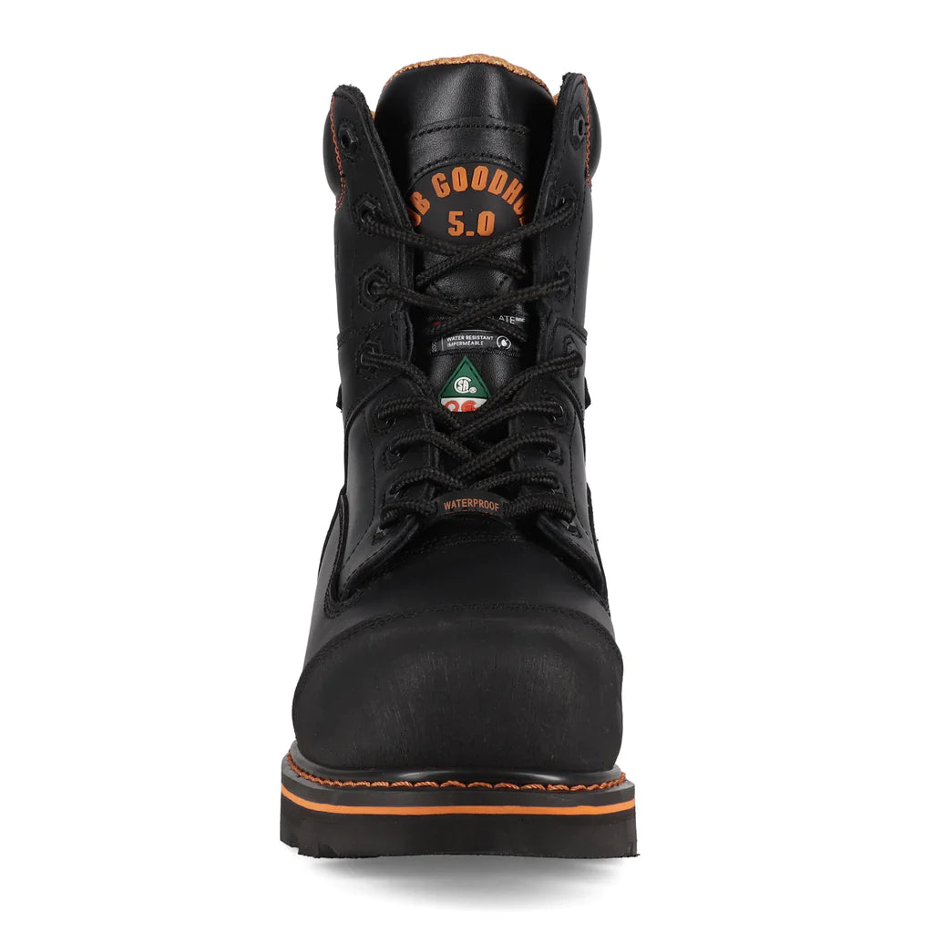 JB Goodhue Maxxum 5 & 8 Metal-Free CSA Certified Work Boots - Durable Safety Footwear for Construction, Industrial & Outdoor Work