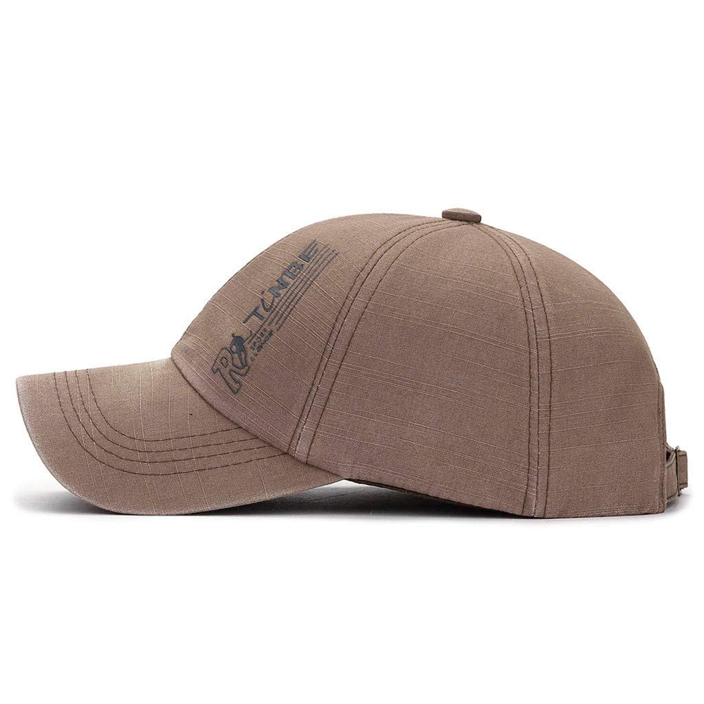 Unisex Biker Racing Trucker Hat - Cotton Motorcycle Baseball Cap for Men & Women - Adjustable One Size Fits Most - Brown - Perfect for Motorcycle Riding, Outdoor Sports & Casual Wear