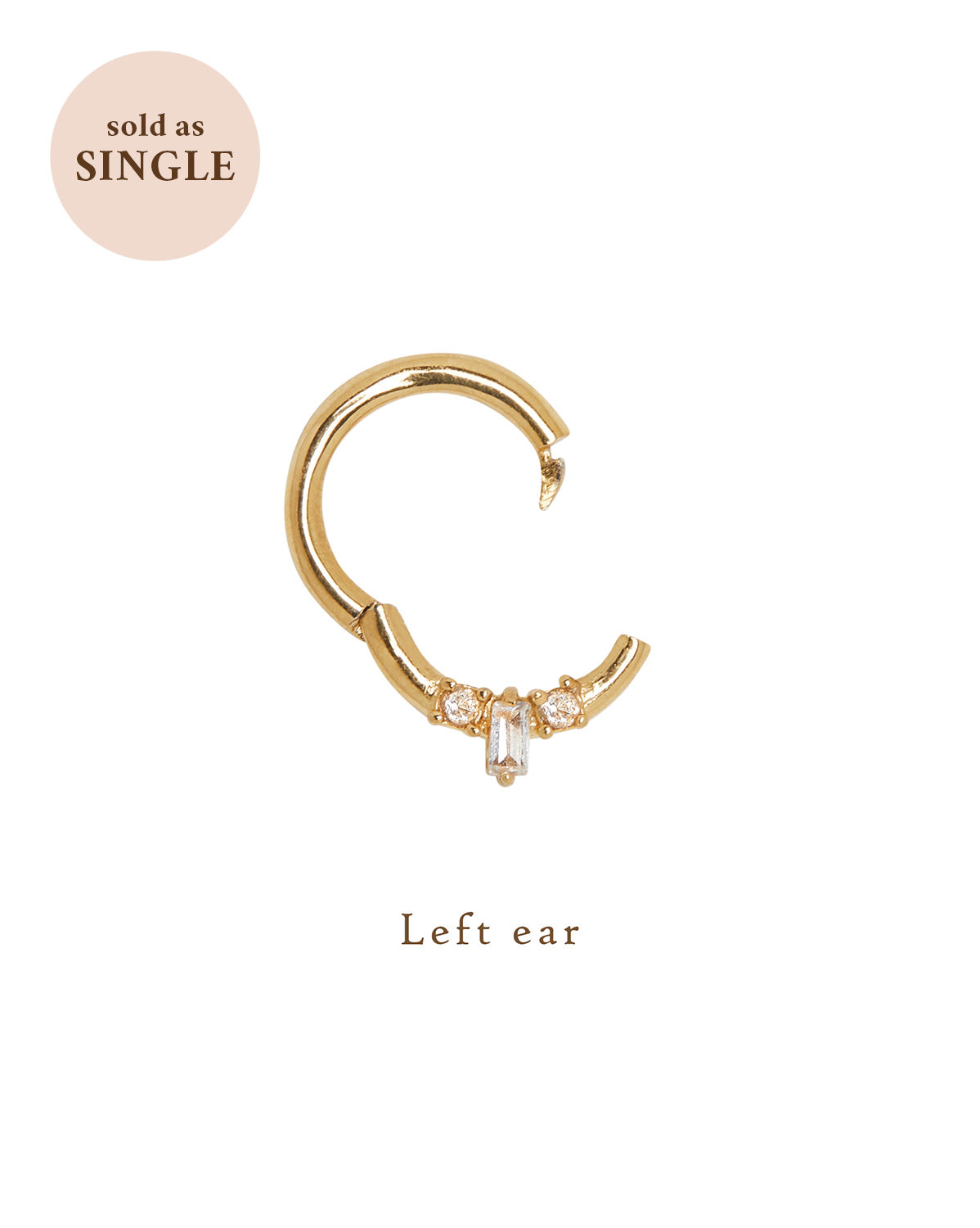 Mina Trio Gemstone Hoop Earrings - Sterling Silver Dainty Hoops with Natural Stones for Women - Perfect for Everyday Wear, Gifts & Special Occasions