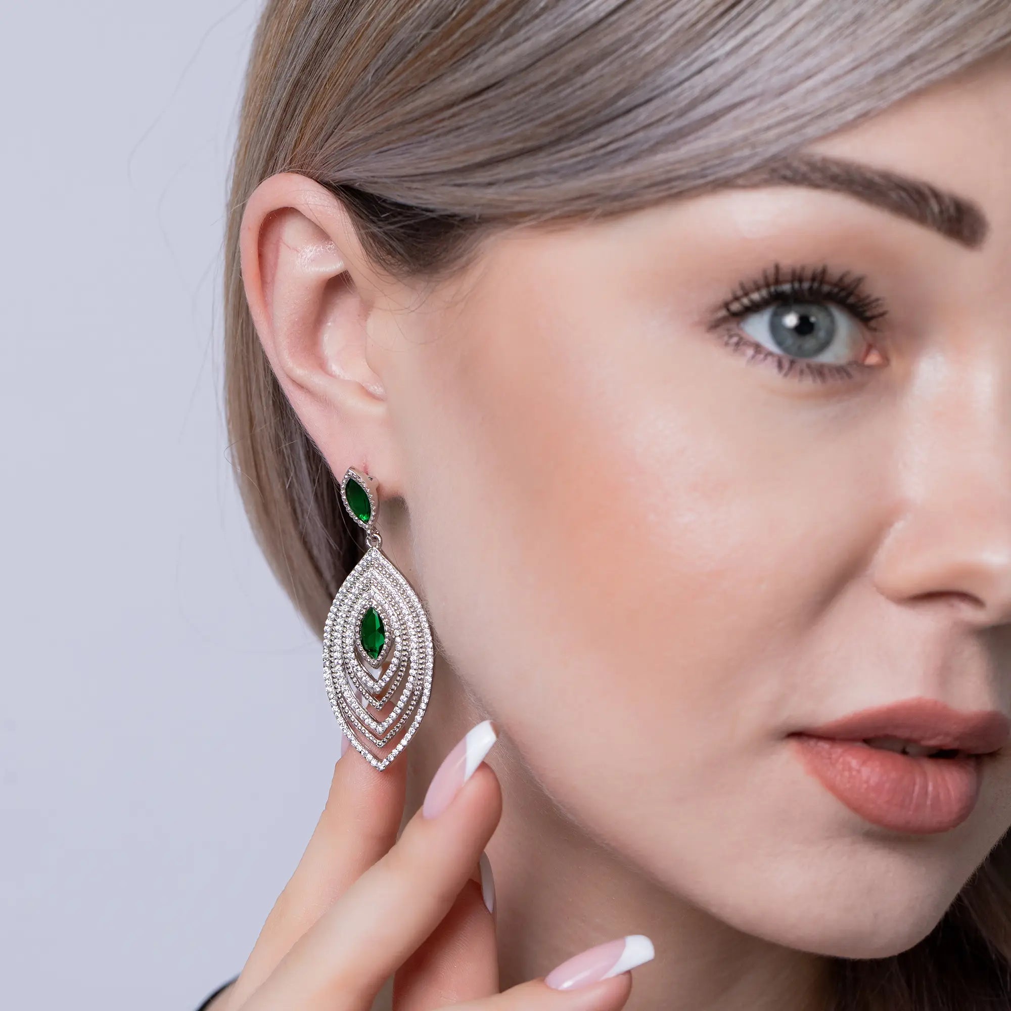 Paris Helix Earrings for Women - Elegant French Inspired Hoop Earrings for Cartilage & Helix Piercing - Perfect for Parties, Weddings & Everyday Wear