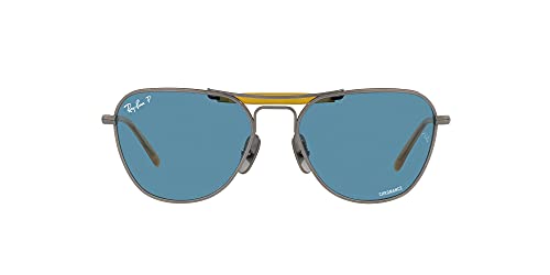 Demi Gloss Pewter/Blue Polarized