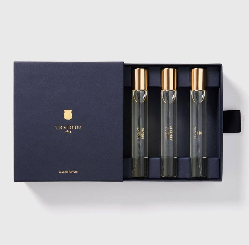 Trudon Luxury Perfume Gift Set - 3 x 15ml Travel Size Eau de Parfum (Medie, Aphelie, Deux) | Perfect for Travel, Gifts & Special Occasions