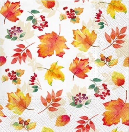 falling leaves