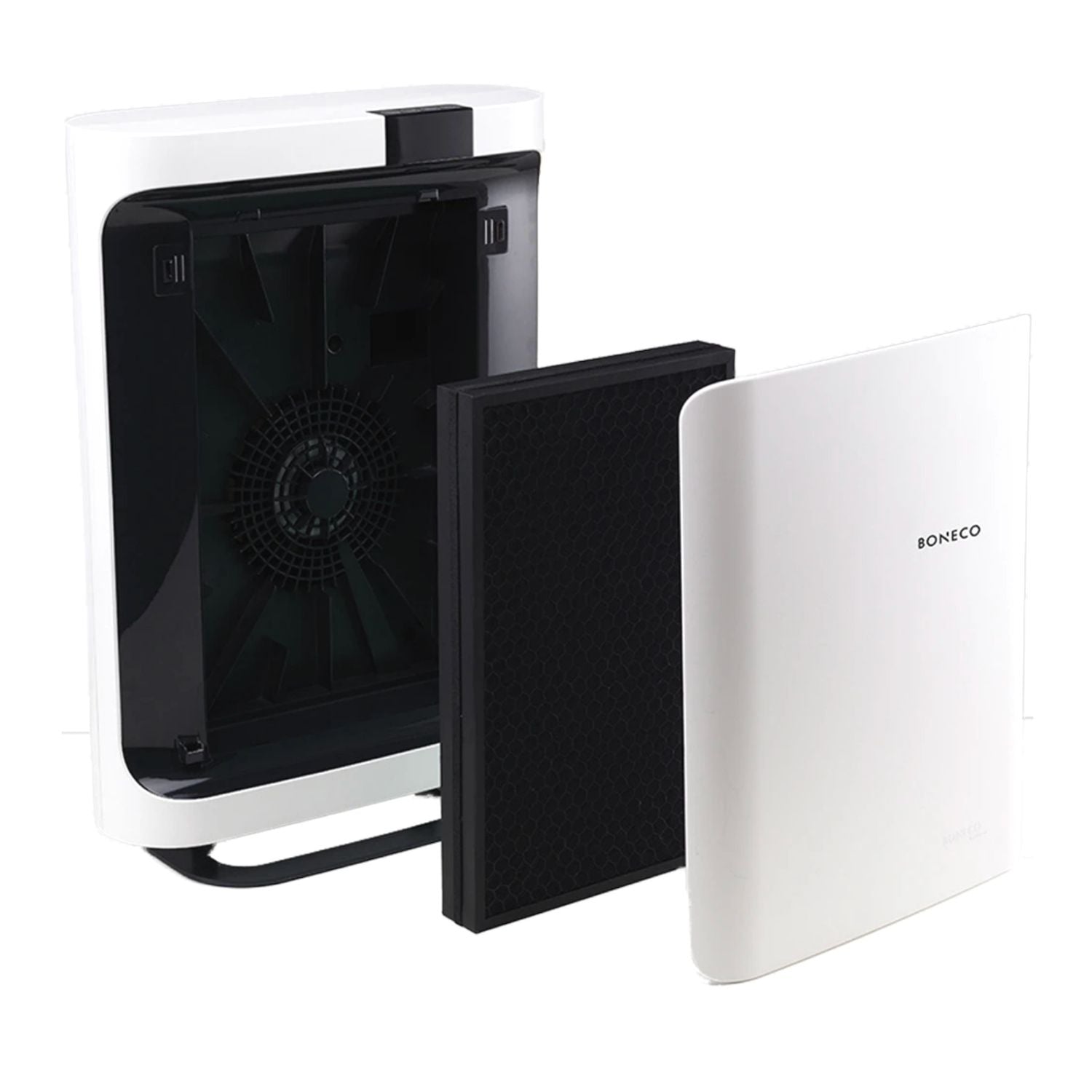 BONECO P500 Air Purifier with HEPA & Activated Carbon Filter for Home, Office, Bedroom - Clean Air for Allergies, Dust, Pet Dander, Smoke Removal