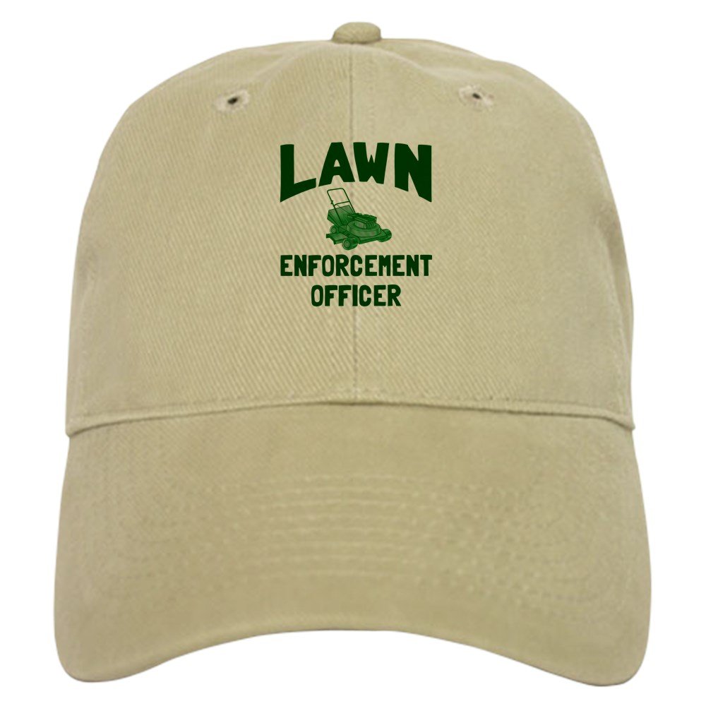 Lawn Enforcement Officer Baseball Cap - Perfect for Gardening & Outdoor Work