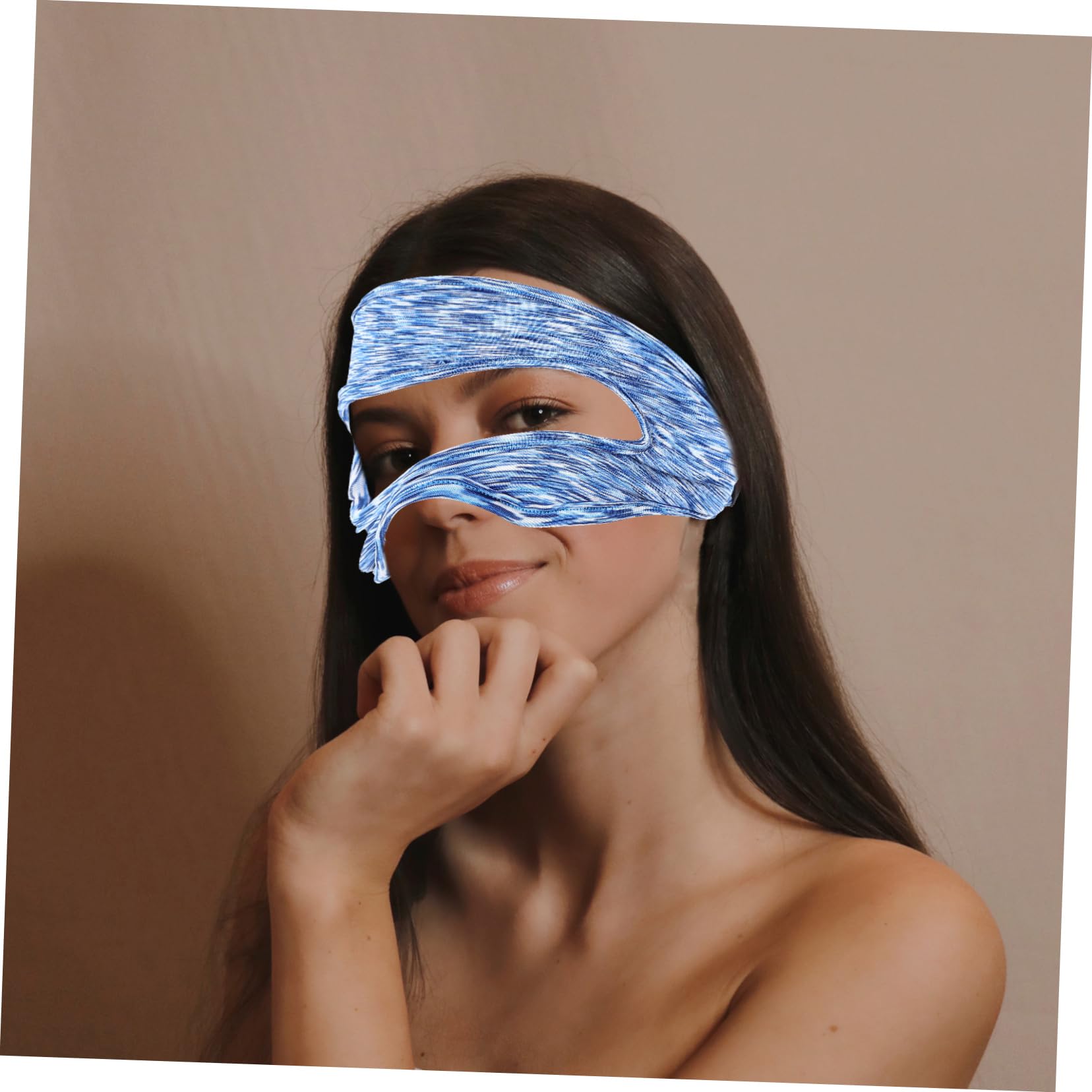 Angoily Pack of 5 Washable & Breathable VR Headset Covers - Stretchable, Comfortable for Sleeping & Gaming - Perfect for Oculus Quest 2, HTC Vive, PSVR