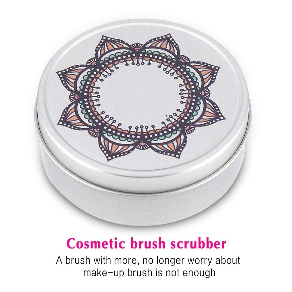 Professional Makeup Brush Cleaning Box - Quick & Easy Eyeshadow & Powder Remover Sponge Cleaner for Cosmetics | Perfect for Salon, Home & Travel Use
