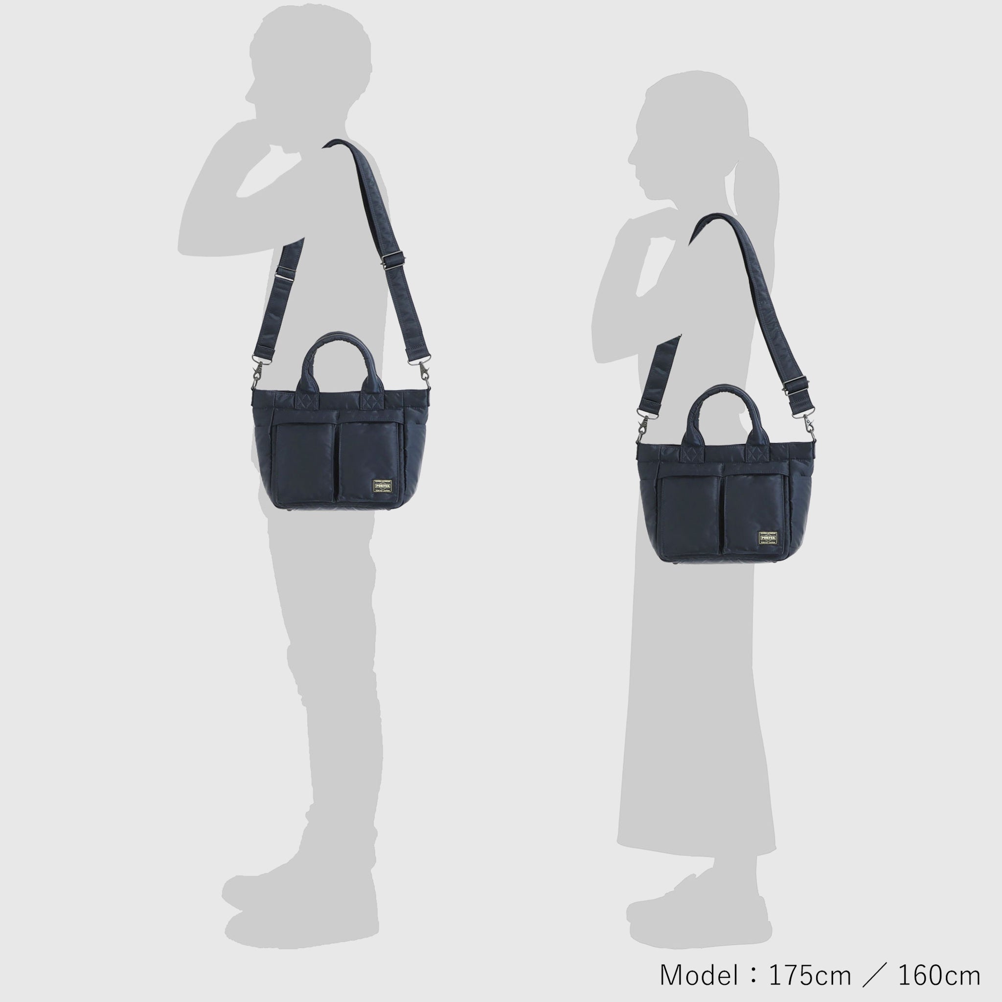 Durable Waterproof Tanker Tote Bag - Heavy Duty Nylon Shopping Bag for Work, Gym & Travel - Large Capacity Carryall with Reinforced Handles (Black) - Perfect for Commuting, Groceries & Outdoor Activities