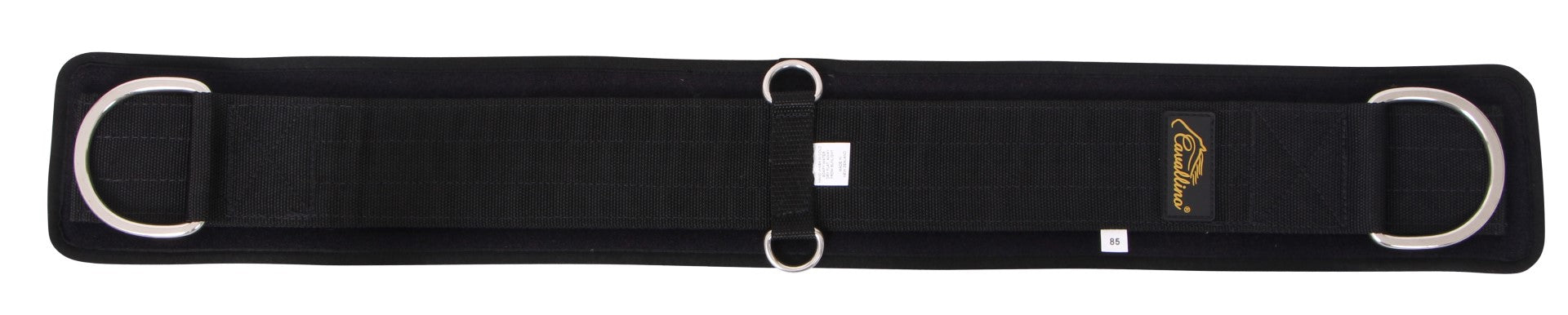 Cavallino Air Tech Western Dee Girth - Breathable Horse Girth for Western Saddles - Comfortable & Durable Equestrian Gear for Trail Riding & Roping