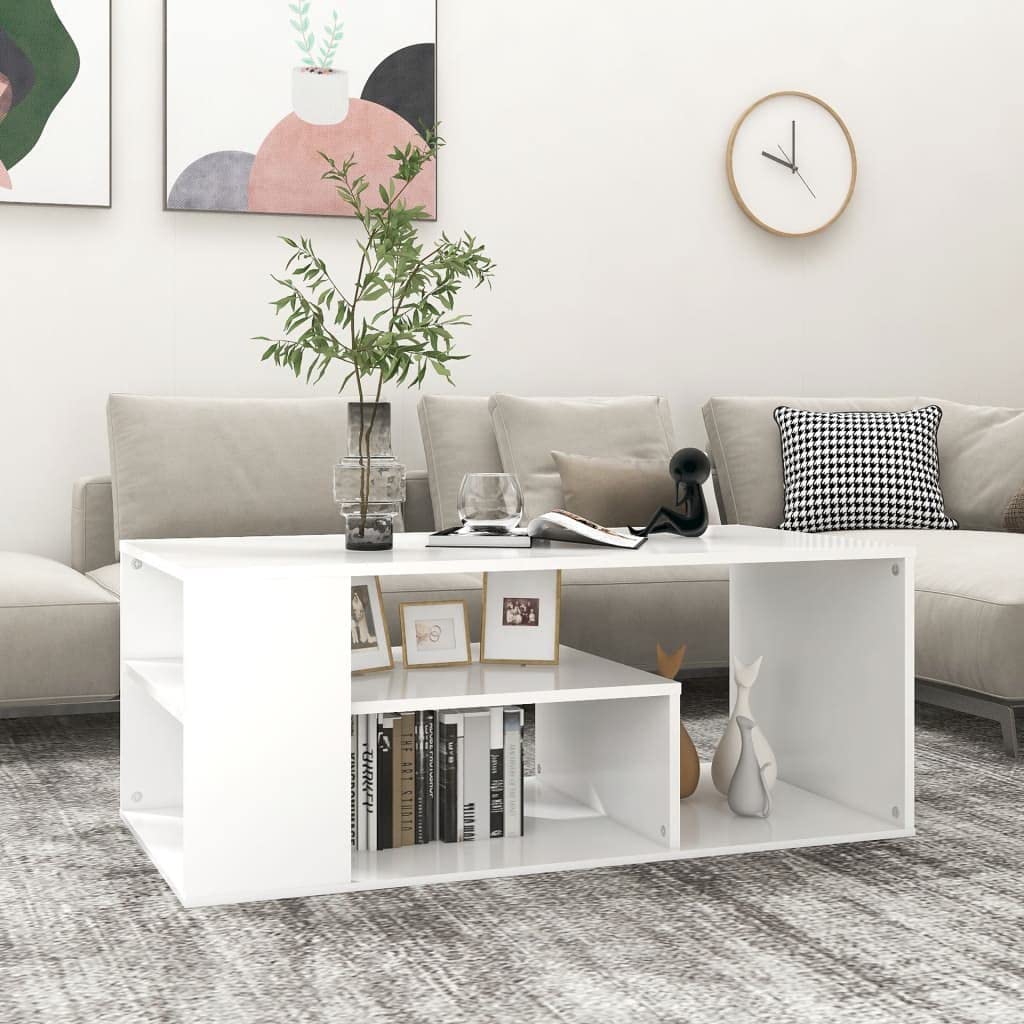 CHARMMA White Coffee Table 39.4