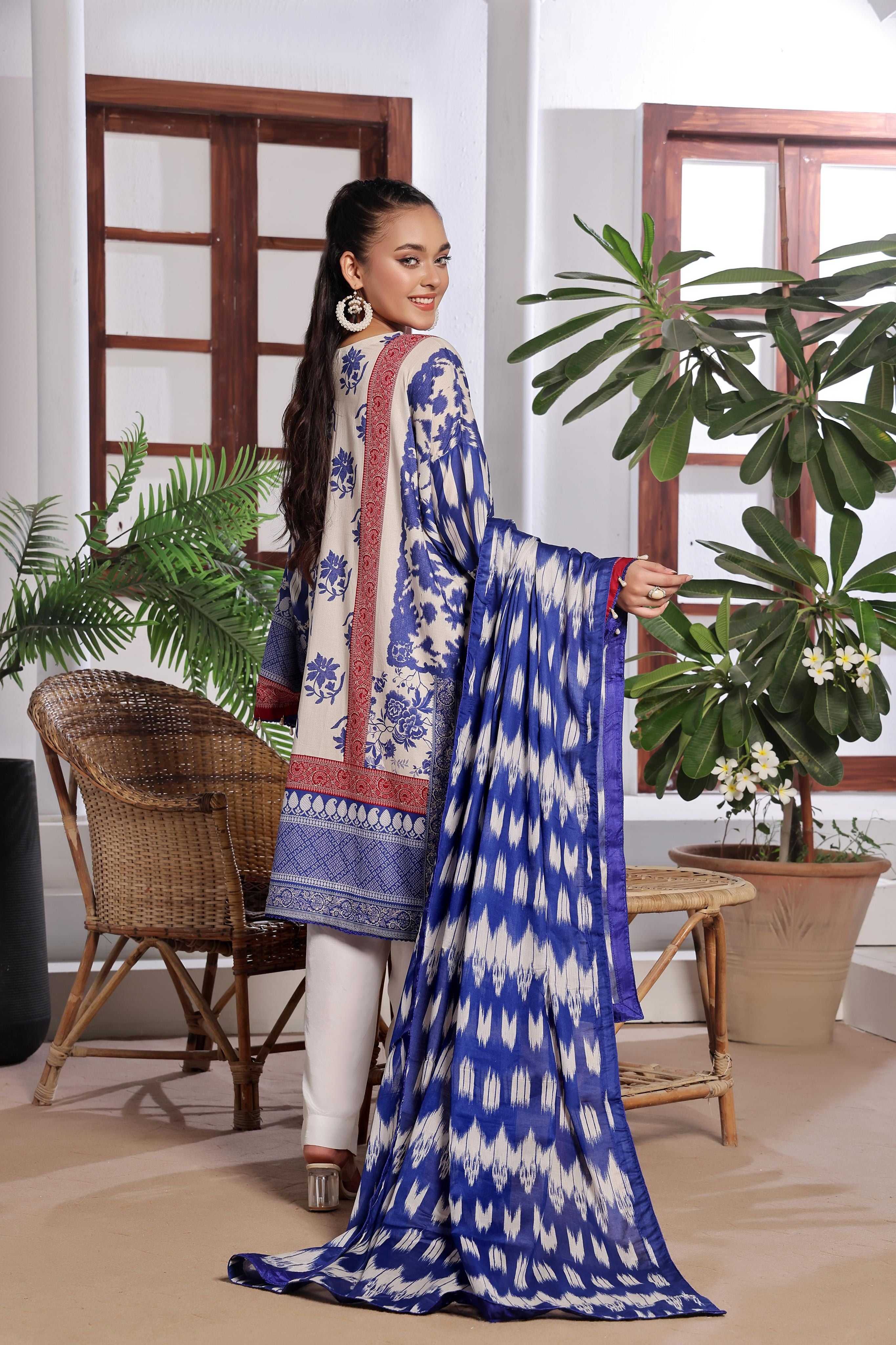 Sana Safinaz Mahay Stitched Embroidered Formal Dress - Elegant Pakistani Designer Wear for Weddings, Parties & Special Occasions