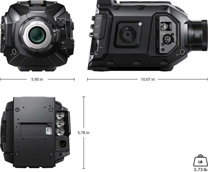 Blackmagic URSA Broadcast Camera - Professional 4K Video Camera for Film & TV Production - Perfect for Live Streaming, Studio Broadcasts & Cinematic Filming