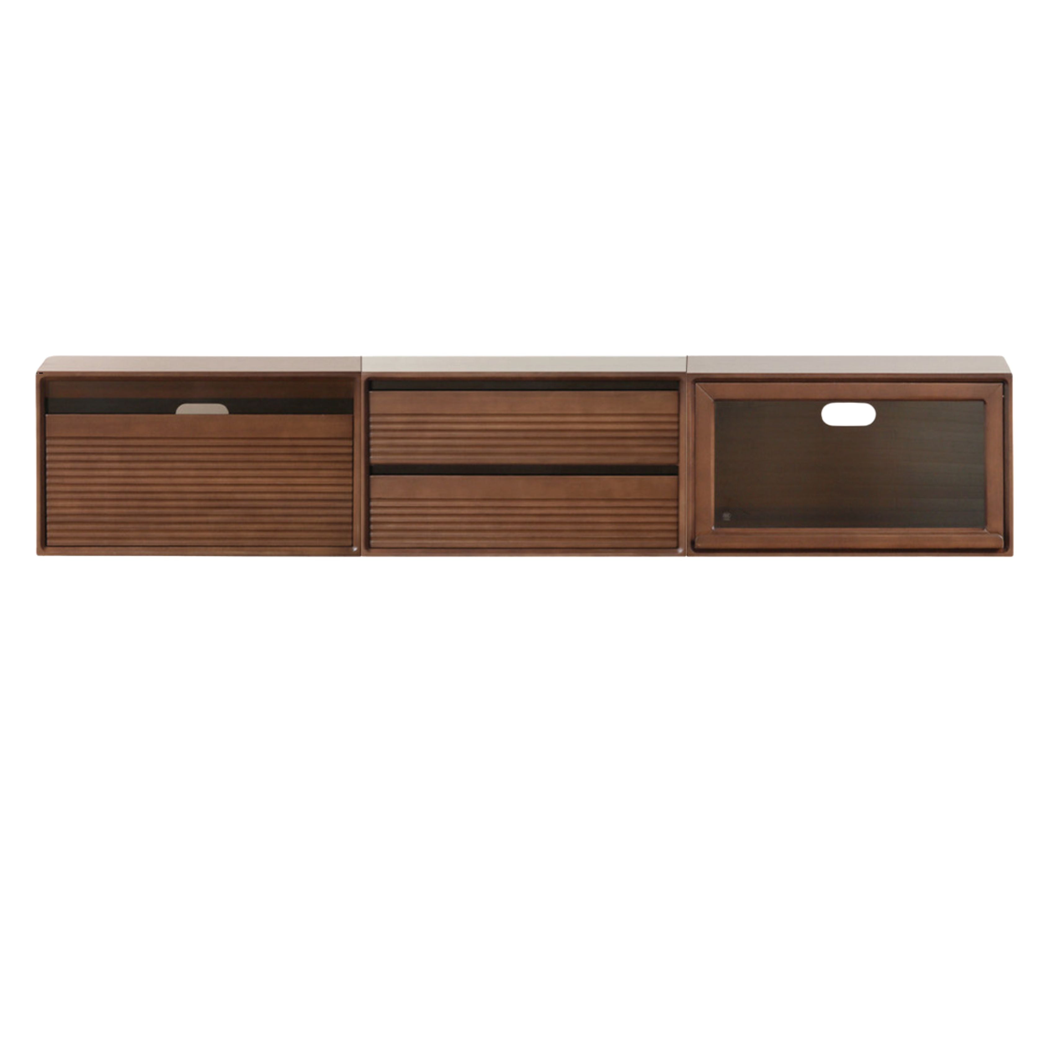 Solid Wood Medieval Floor TV Cabinet - Black Walnut, Cherry, Poplar - Perfect for Living Room, Bedroom & Home Theater Setup