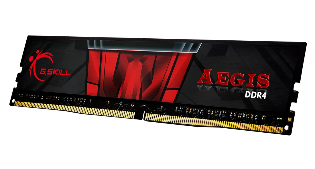 G.Skill DDR4 Aegis 16GB (2x8GB) 3200MHz CL16 Desktop Memory RAM - High Performance Gaming & PC Upgrade for Intel/AMD Systems