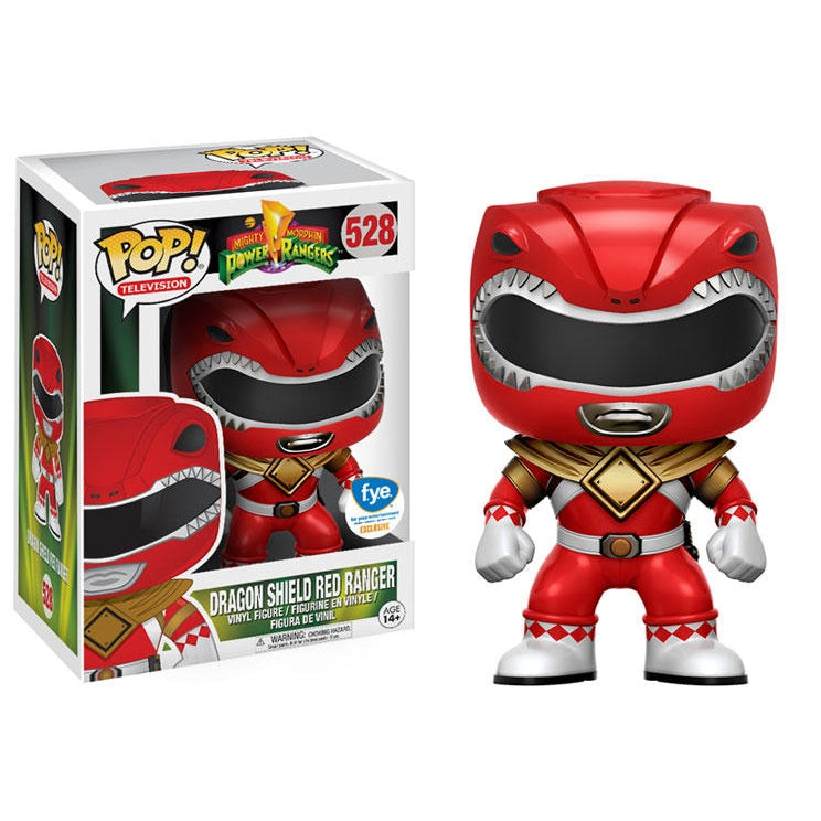 Mighty Morphin Power Rangers Dragon Shield Red Ranger Action Figure - Collectible Toy for Kids & Fans - Perfect for Display, Play & Gifting