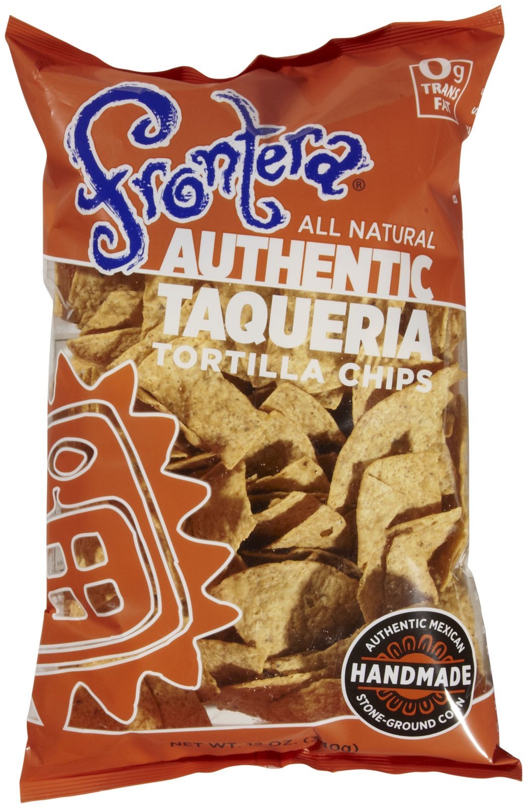 Frontera Foods Thick & Crunchy Tortilla Chips - 12 oz Bag | Authentic Mexican Restaurant Style Corn Chips | Perfect for Nachos, Dips & Party Snacks
