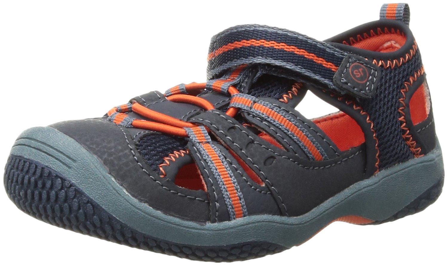 Stride Rite Boys' Baby & Toddler Riff Sandals - Comfortable Walking Shoes for Beach, Park & Summer Play