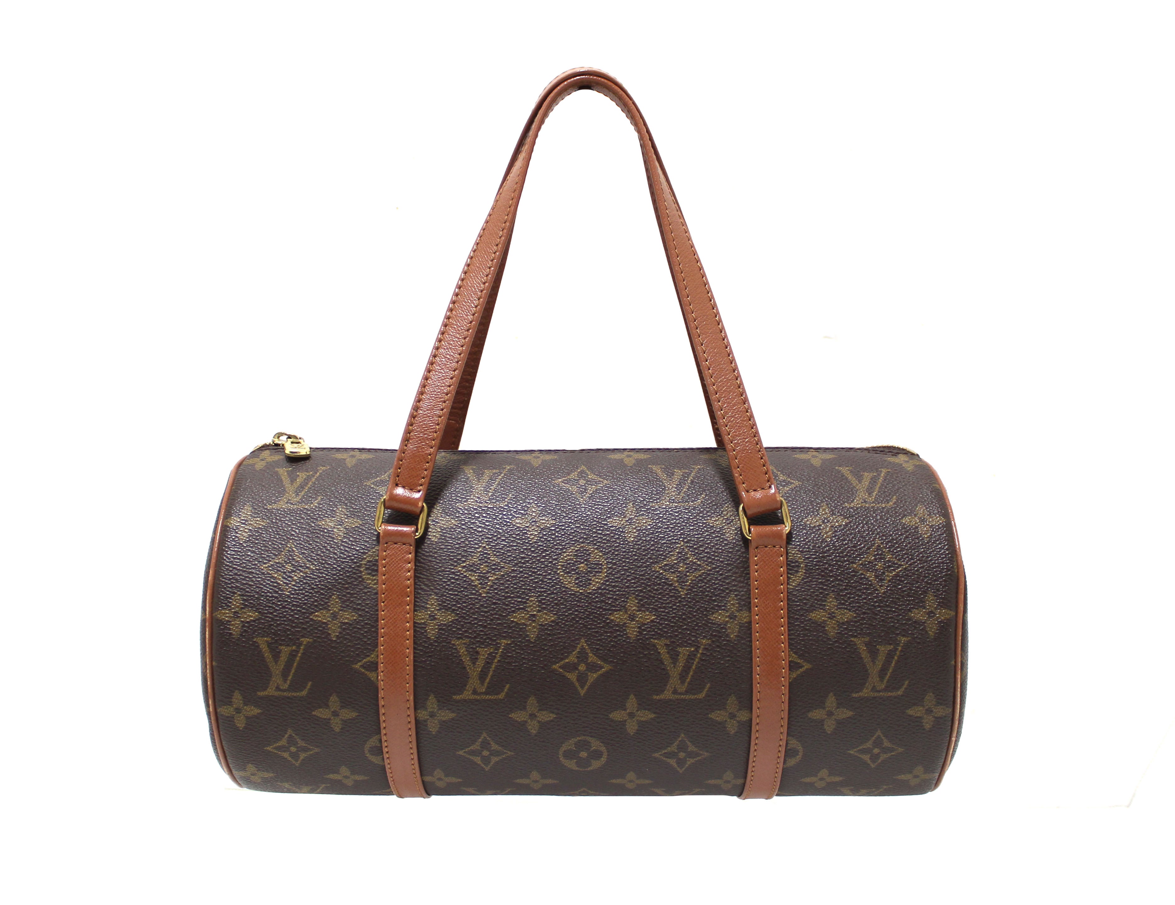 Authentic Louis Vuitton Monogram Canvas Papillon 30 Crossbody Bag - Luxury Vintage Handbag for Women, Perfect for Date Night & Special Occasions