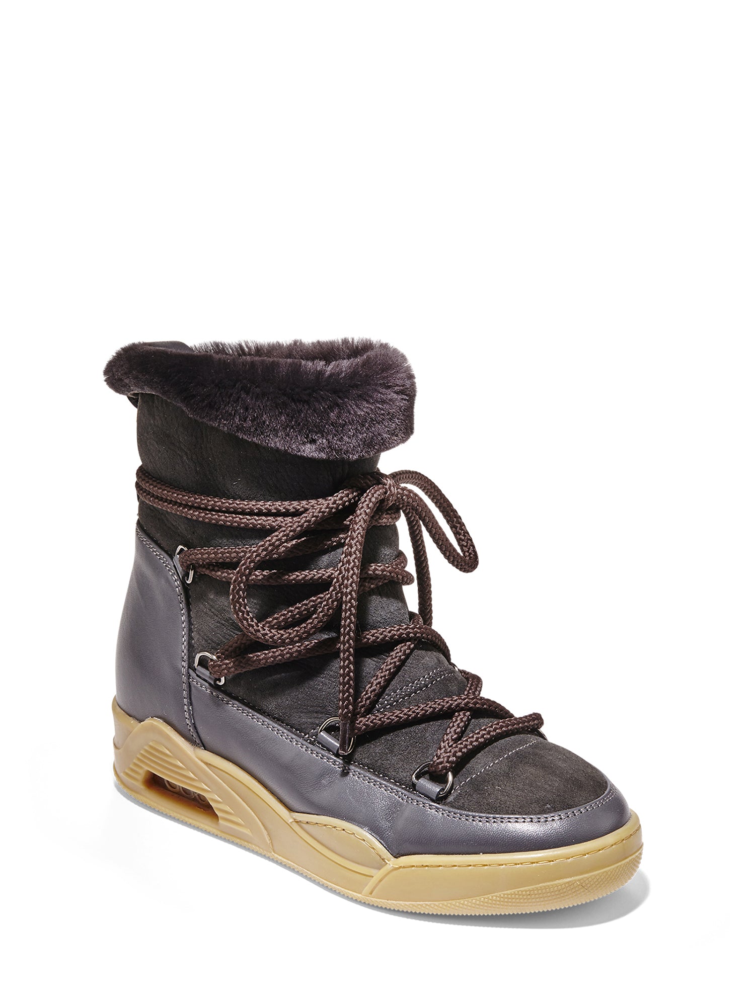 Cozy Women's Resort Shearling Boots - Warm Winter Snow Boots for Women, Slip-On Comfortable Fur Lined Booties for Casual Outings & Cold Weather