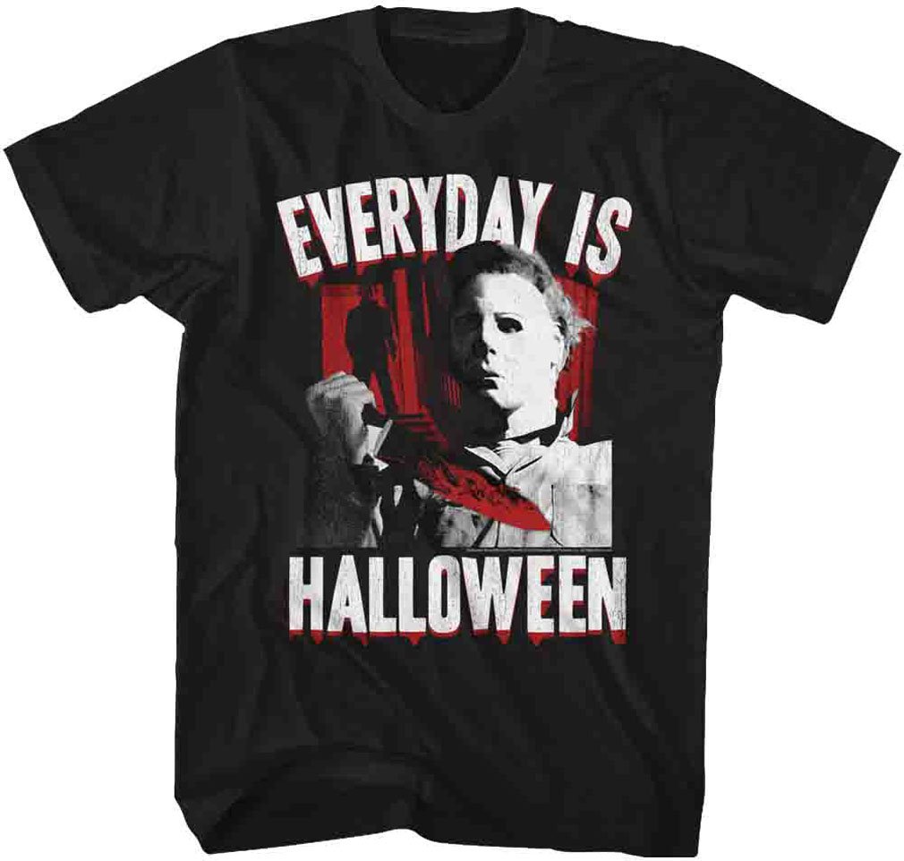 Halloween Men's Everyday T-Shirt - Black Small Size | Comfortable Cotton Tee for Costume Parties, Casual Wear & Holiday Events