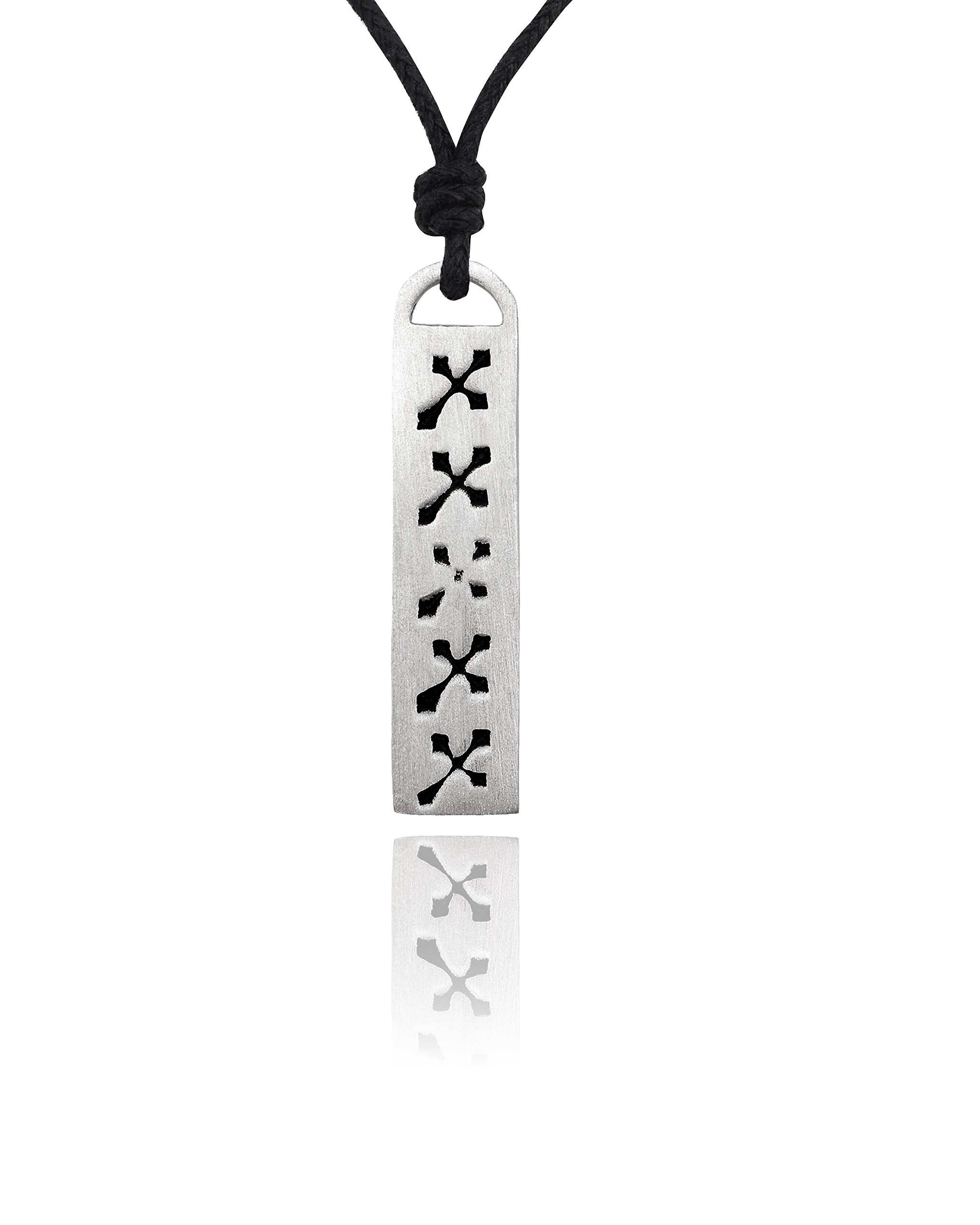 Silver Pewter Cross Charm Necklace - Elegant Religious Pendant Jewelry for Women - Perfect for Gifts, Daily Wear & Special Occasions