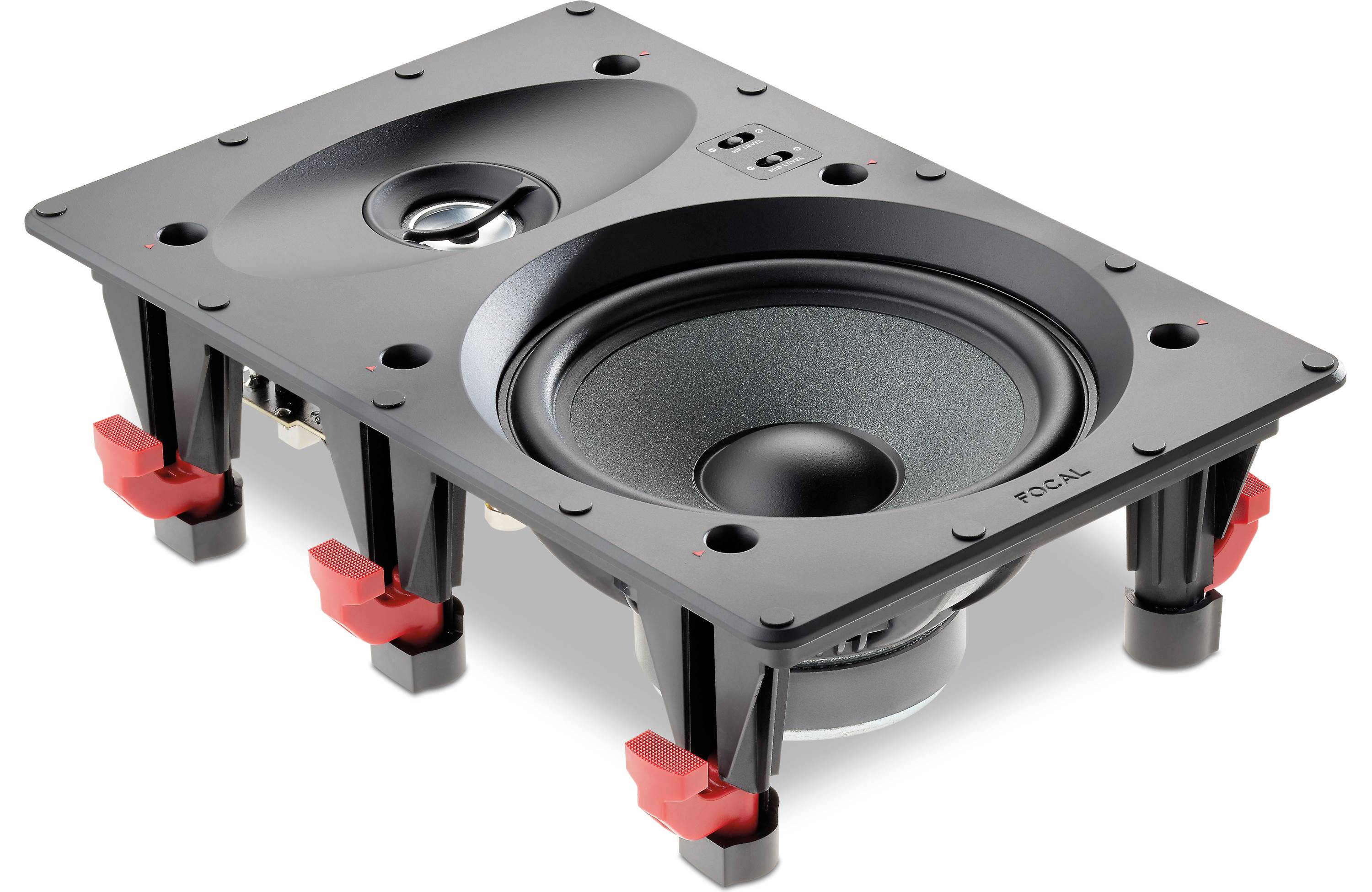 Focal 100 IW6 2-Way In-Wall Speaker - High Performance Home Audio System for Living Room, Home Theater & Music Listening (Single Speaker)