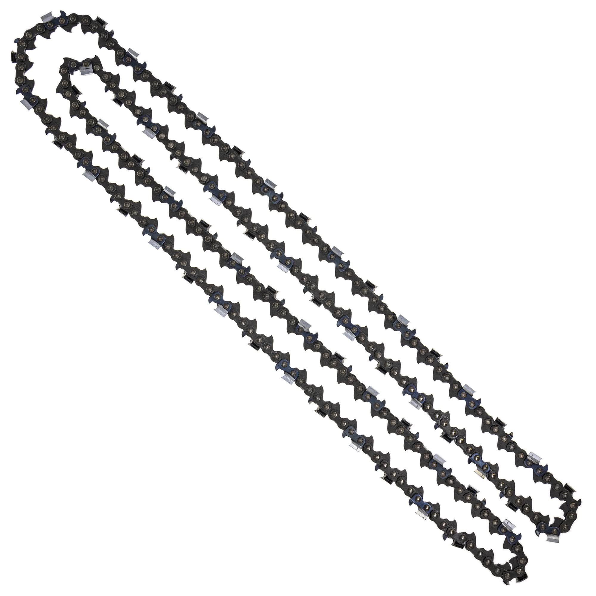 8TEN Full Chisel Chainsaw Chain 42 Inch .063 .404 123DL 4 Pack - High Performance Replacement Chains for Professional Logging and Tree Cutting