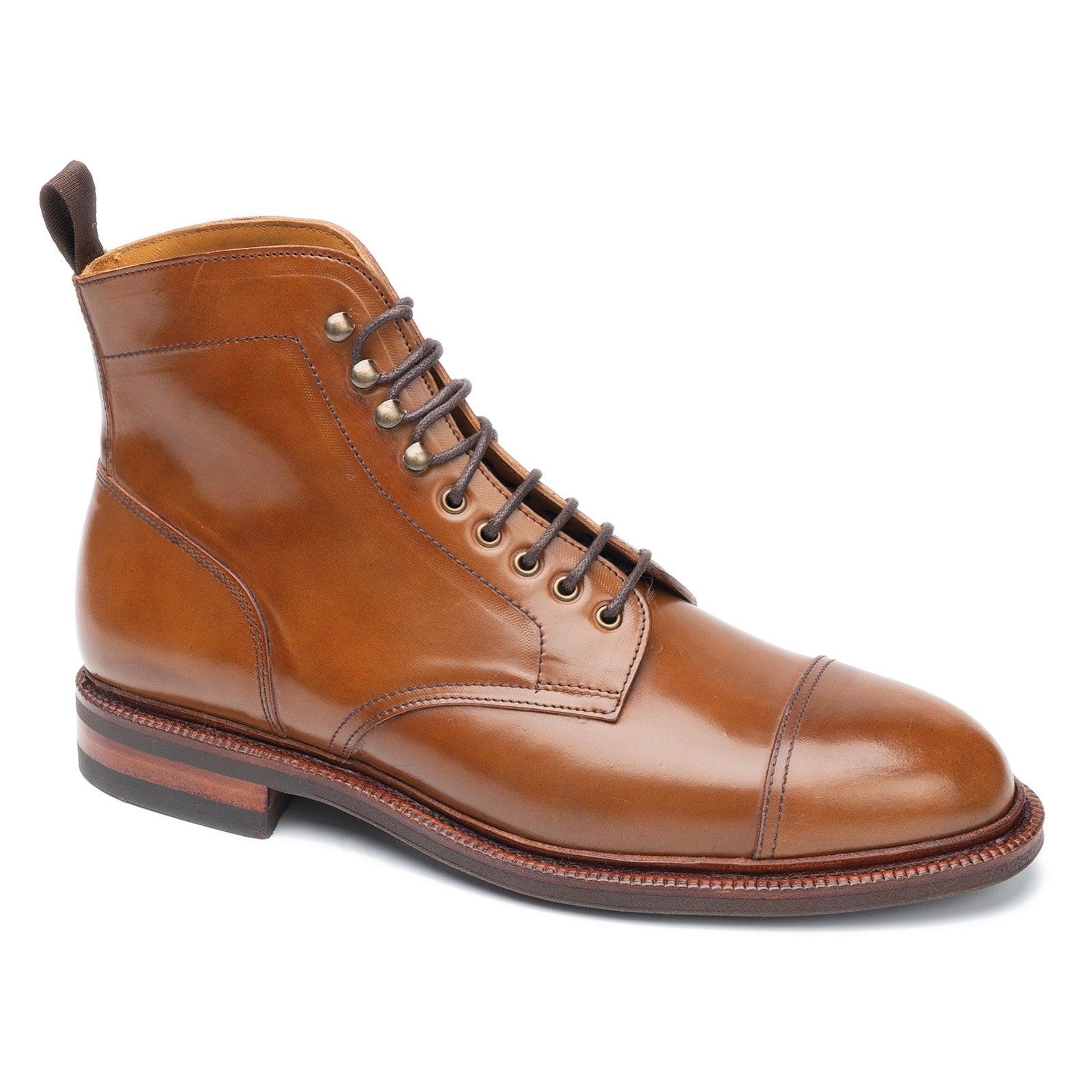 Premium Bourbon Horween Shell Cordovan Leather - E (Ultraflex System) - Ideal for Luxury Wallets, Belts & Handcrafted Leather Goods