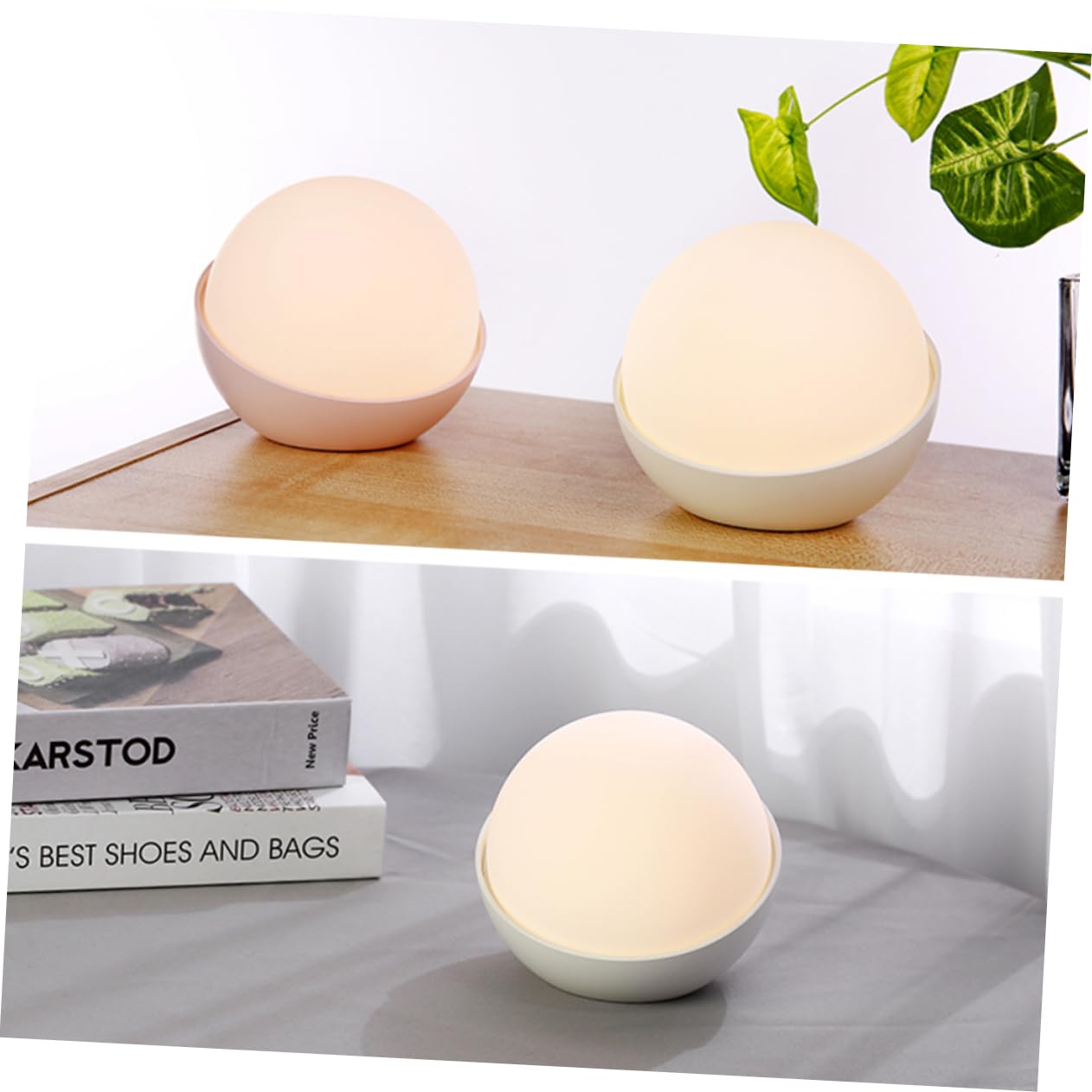 Angoily LED Night Light - Decorative Cartoon Pearl Night Lamp for Kids, Bedroom, Nursery, Reading & Relaxation | Energy-Efficient, Soft Glow, Safe & Durable