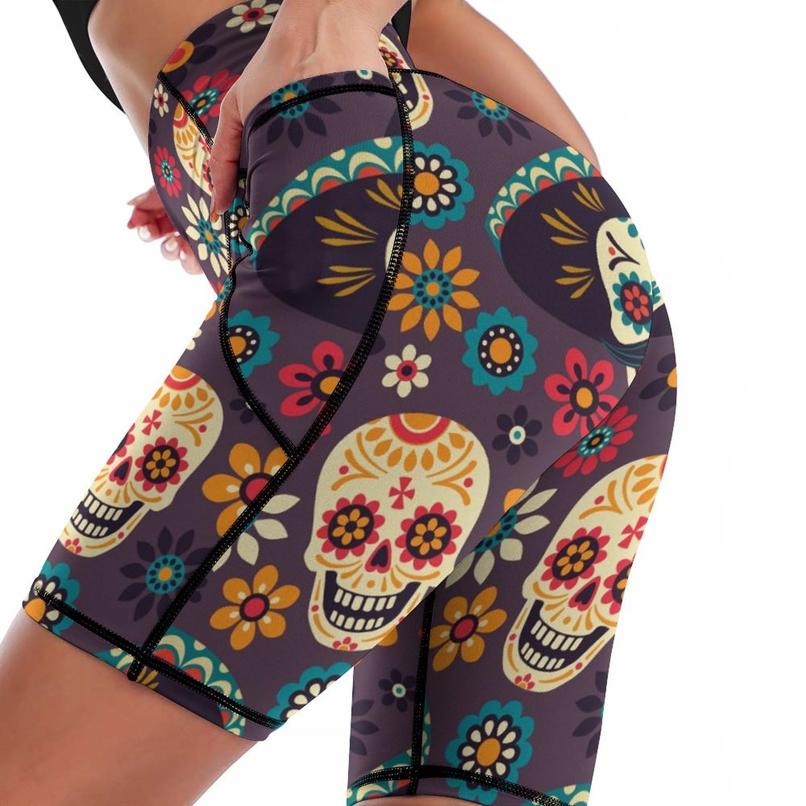 Women's High Waisted Yoga Pants with Pockets - Workout Running Gym Leggings for Women - Perfect for Yoga, Pilates, Fitness & Everyday Wear