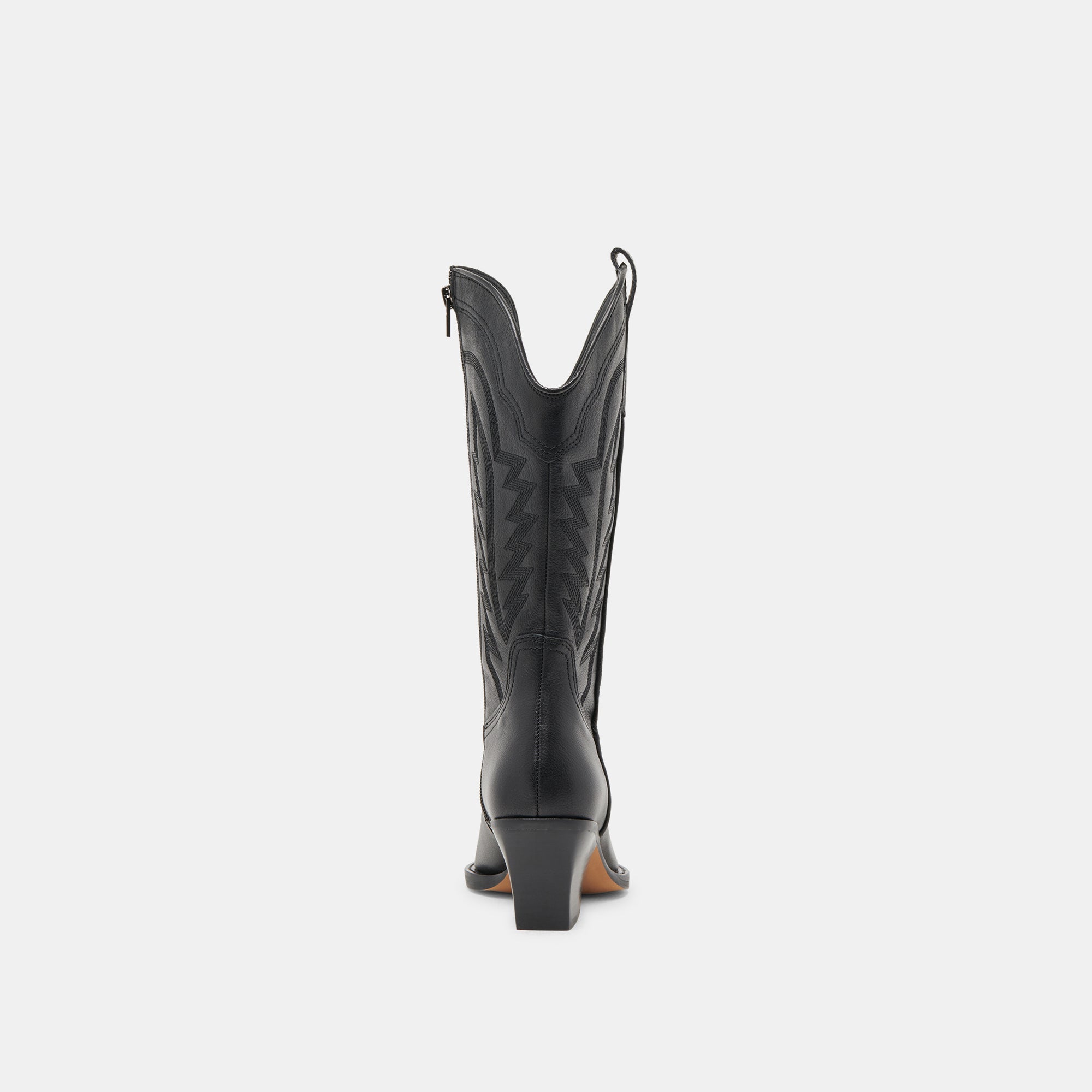 RYLAND Wide Calf Boots for Women - Black Leather Knee High Boots for Comfort & Style | Perfect for Work, Casual Wear & Outdoor Activities