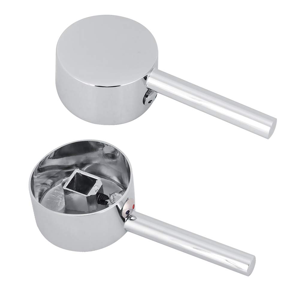 Jerliflyer 45mm Faucet Handle Replacement - Zinc Alloy Single Lever Mixer Handle for Kitchen & Bathroom Sink - Durable Upgrade for Faucet Controls (Perfect for Home Renovation & DIY Plumbing Projects)