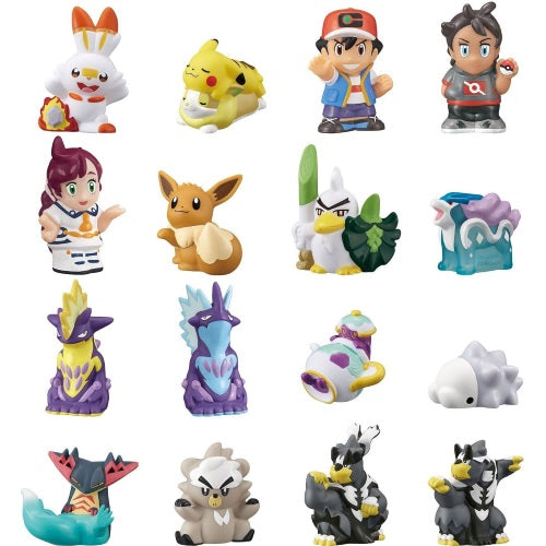 Pokemon Sword and Shield Dreams Bandai 1 Inch Finger Puppet Mini Figure - Cute Collectible Toy for Kids, Gift for Pokemon Fans, Perfect for Playtime and Display