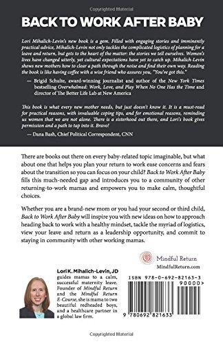 Mindful Maternity Leave Return Guide: How to Plan Your Back to Work Transition After Baby | Working Mom Tips & Career Balance Strategies