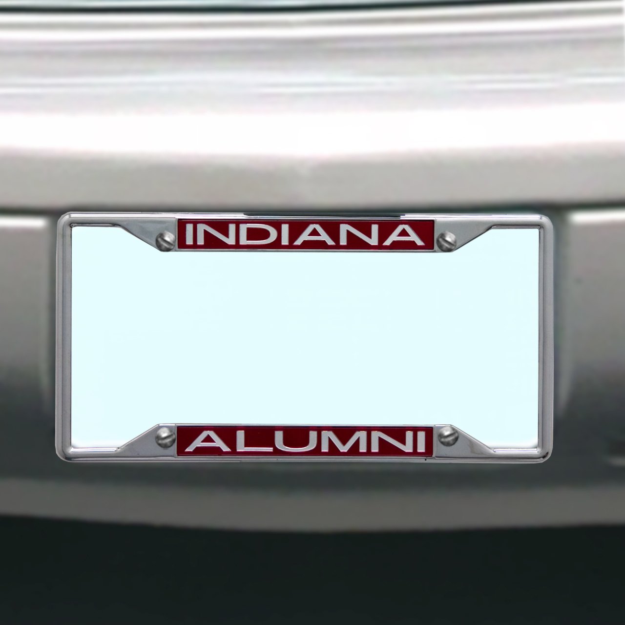 Official NCAA Indiana Hoosiers License Plate Frame - Show Your Team Spirit - Perfect for Alumni, Fans & Car Enthusiasts - Great for Game Day, Tailgating & Campus Parking