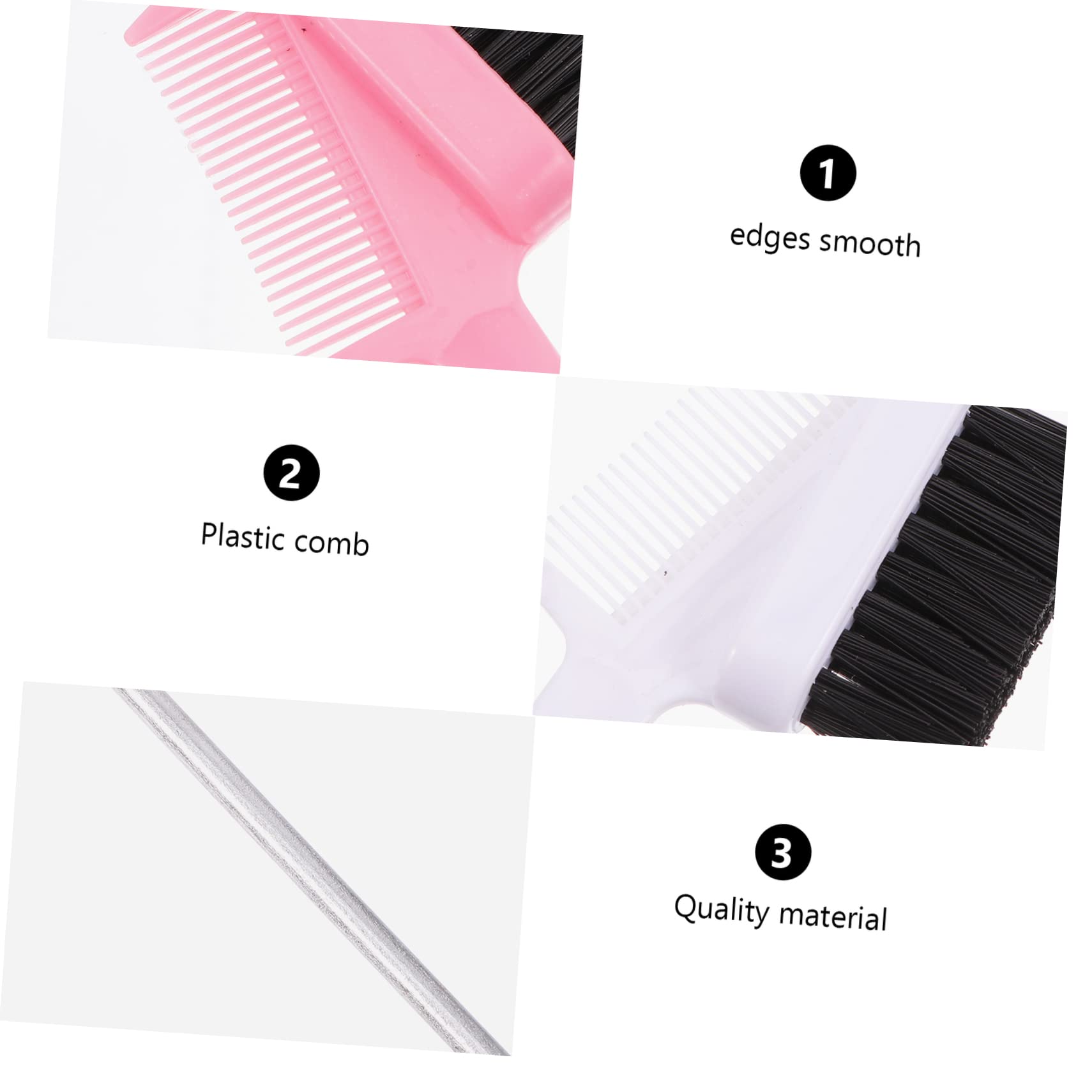 Professional Eyebrow Brush & Comb Set - 2 Pack (6 Pieces) for Perfect Eyebrow Shaping & Lash Separation - Salon, Home & Travel Makeup Kit - Ideal for Eyebrow Grooming, Makeup Application & Beauty On-The-Go