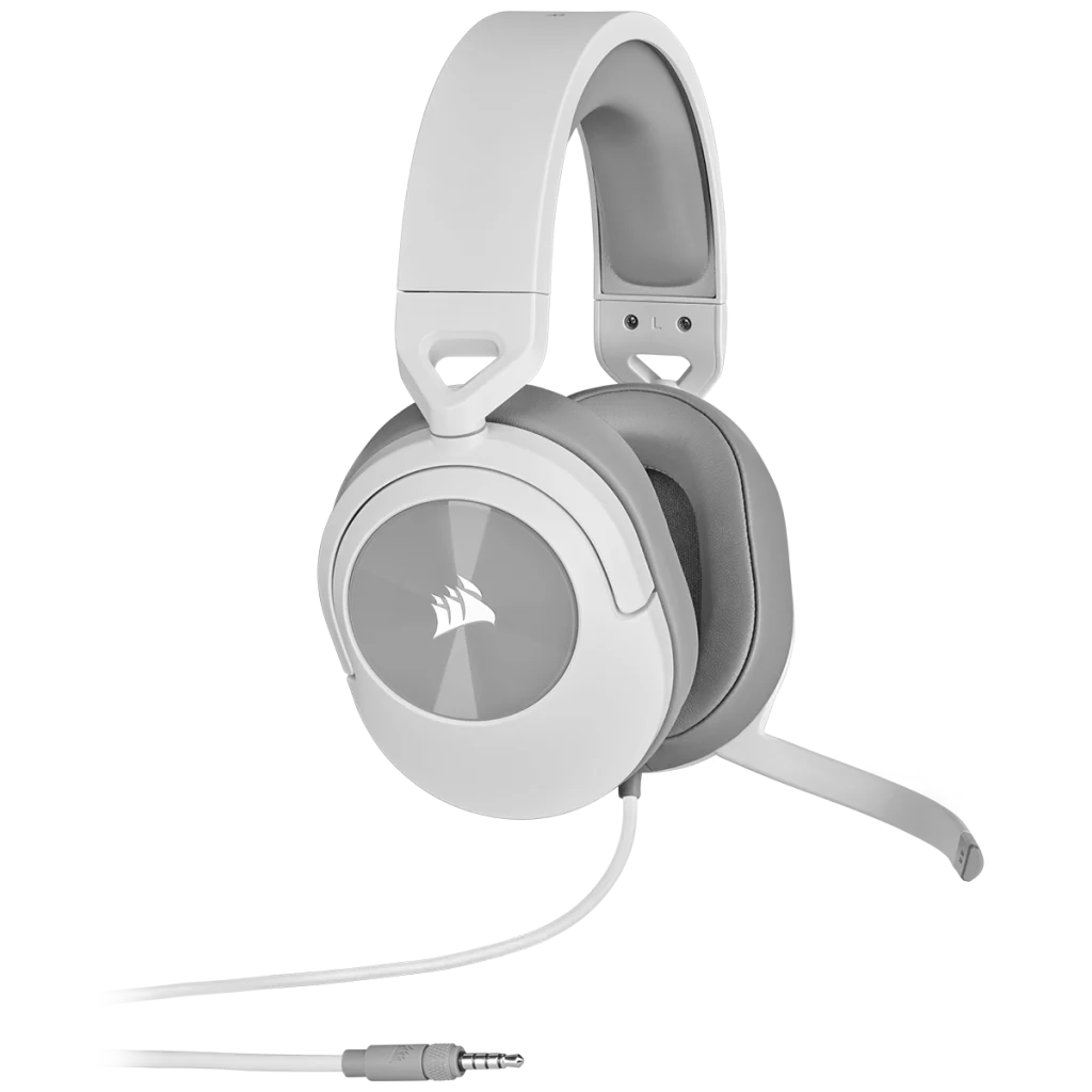 Corsair HS55 Stereo Gaming Headset - Lightweight Comfort, Immersive Sound for PC, PS5, Xbox | Perfect for Competitive Gaming & Long Sessions