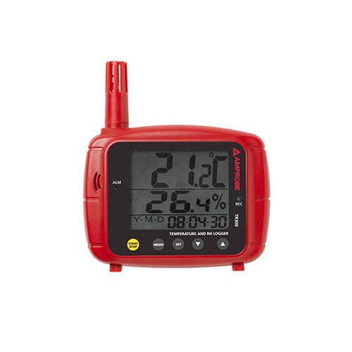 Amprobe TR300 Digital Temperature and Humidity Data Logger - Monitor Indoor Climate for Home, Office, and Warehouse Storage