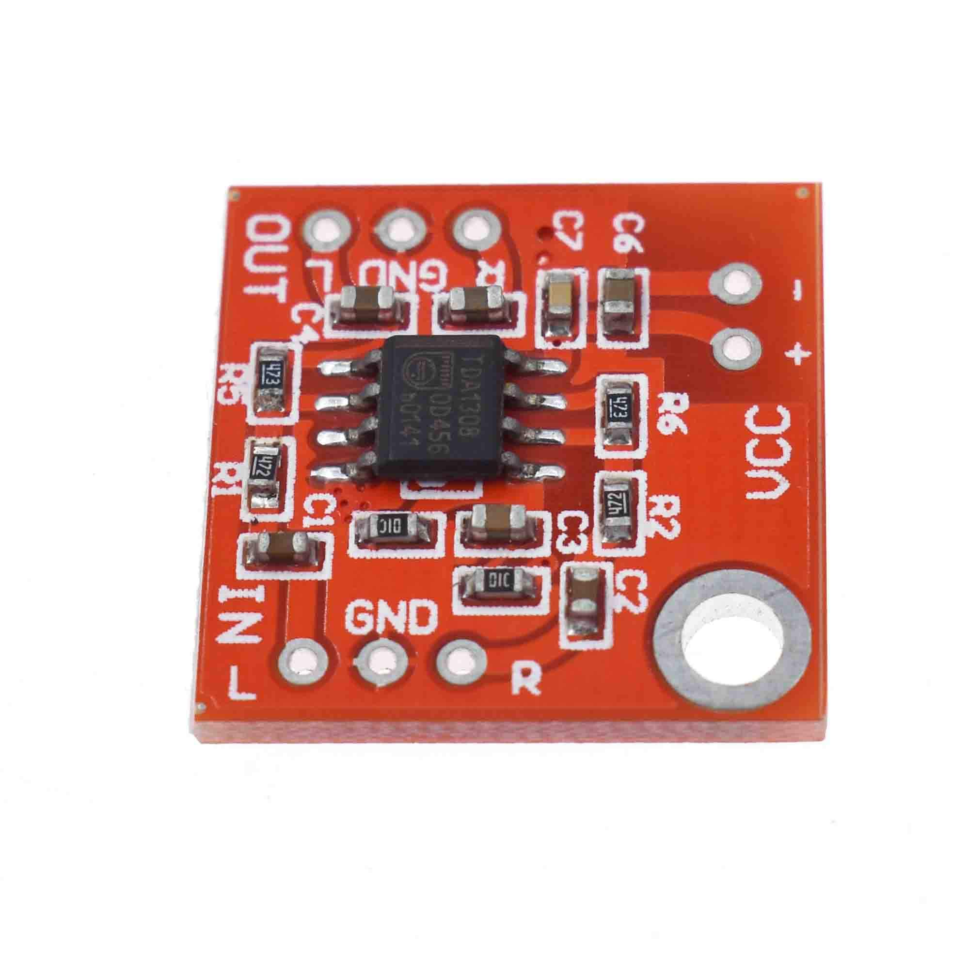 High-Quality TDA1308 Stereo Headphone Amplifier Board - 3V-6V Headset Amp Preamplifier Module for Audiophiles & DIY Projects | Perfect for Home Audio, Recording Studios & Portable Devices