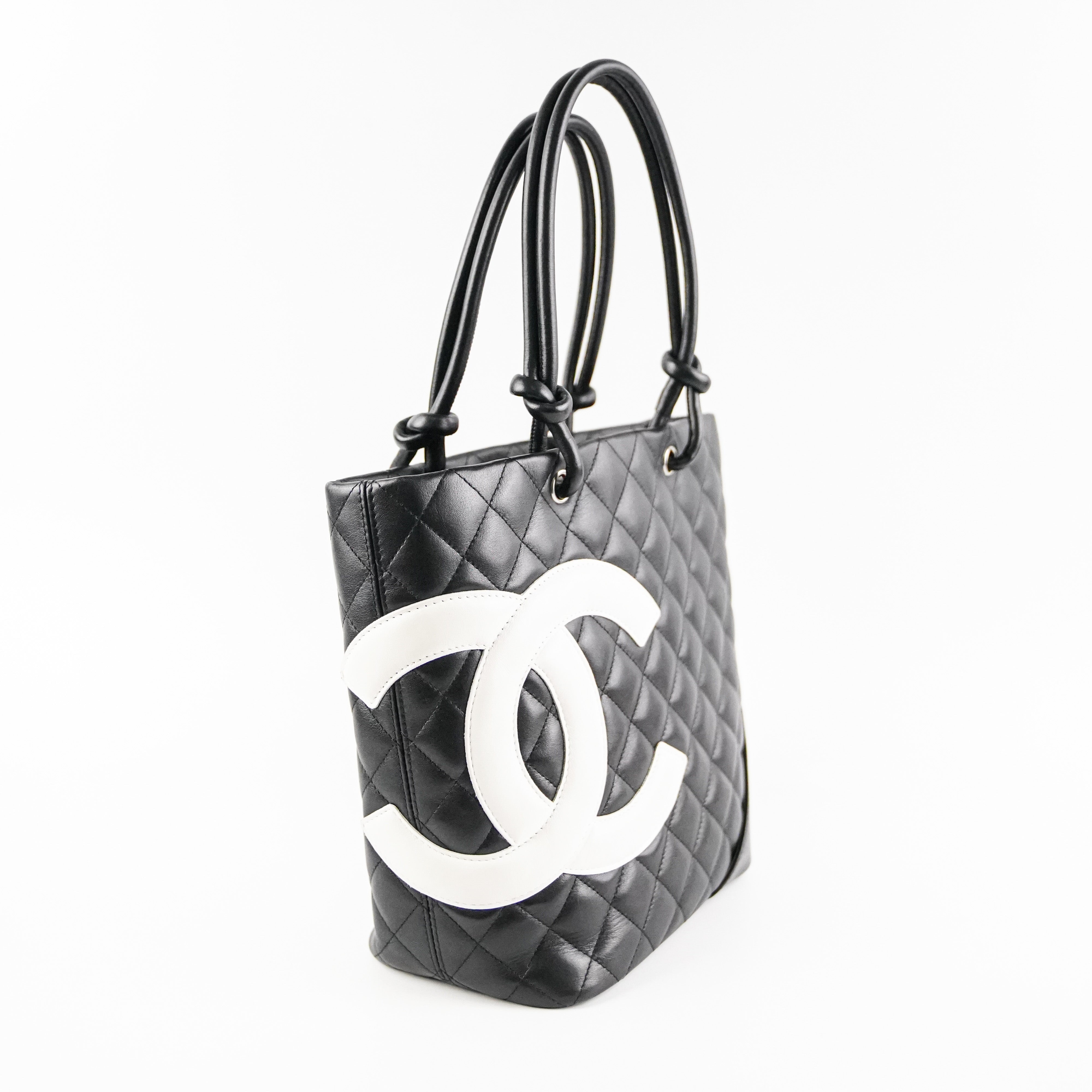 Chanel Rue Cambon Black Lambskin Leather Tote Bag - Luxury Designer Handbag for Women, Perfect for Work, Travel & Everyday Use