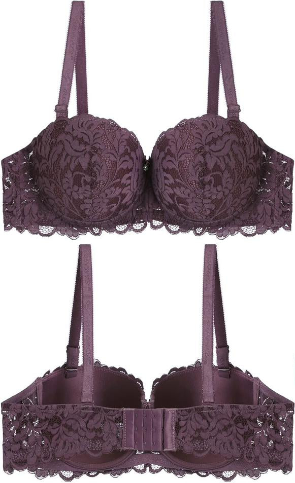 Thin Cup Full Lace Bra - Comfortable Seamless Underwire Bra for Women | Perfect for Everyday Wear & Special Occasions