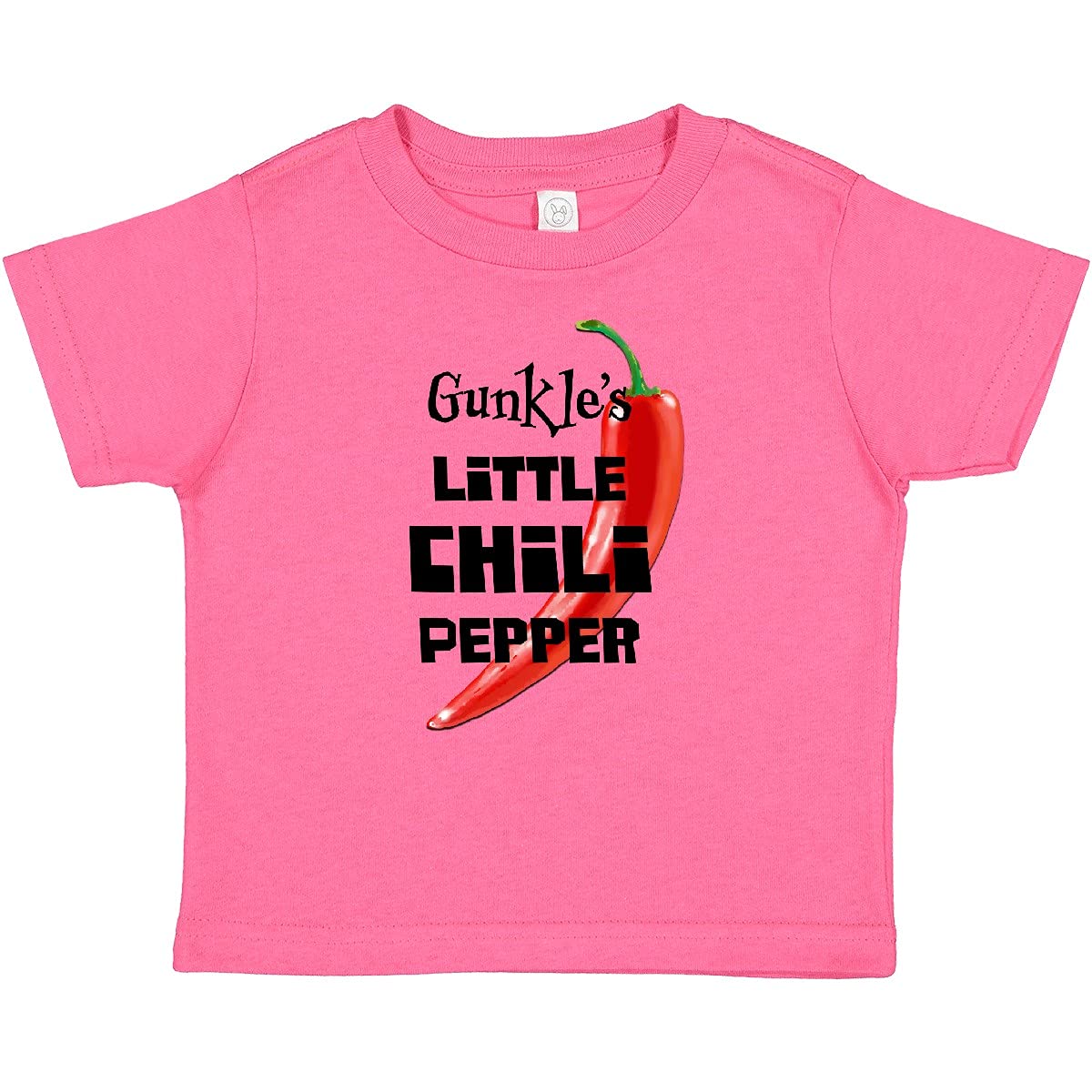 Gunkle's Little Chili Pepper Baby T-Shirt - Cute Infant & Toddler Graphic Tee for Boys & Girls - Perfect for Family Photos, Playdates & Holiday Gifts