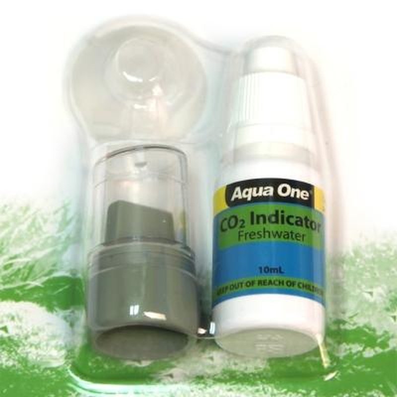 Aqua One CO2 Permanent Tester for Aquariums - Accurate CO2 Level Monitor for Planted Fish Tanks | Ideal for Freshwater Aquatic Plants and Fish Health Maintenance