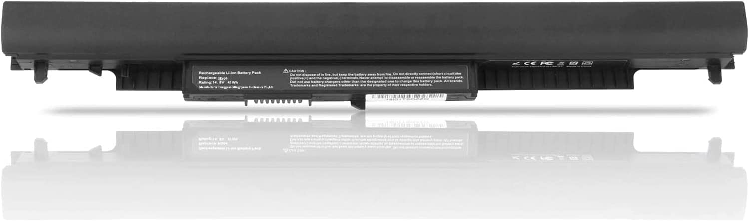 HS03 HS04 Replacement Laptop Battery for HP 240 245 246 250 255 256 G4 G5 Pavilion 14 15 - AC107NA AC123NA AC153SA AC186NL AC152SA AC106NA 17 807956-001 807957-001 807612-421 (14.6V 41Wh) - Perfect for Work, Travel & Home Office Use
