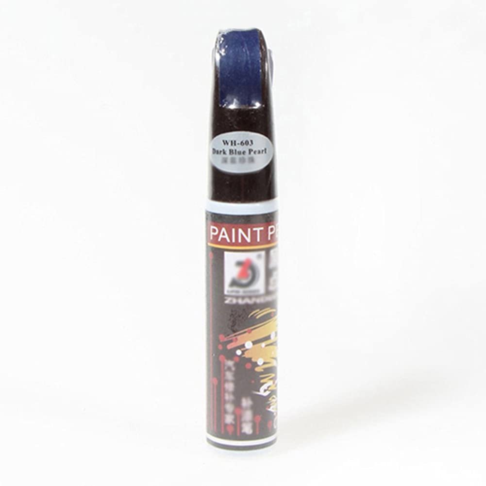 Car Scratch Repair Pen - Dark Blue Pearl Touch Up Paint for Scratches & Chips | Easy DIY Auto Scratch Remover & Paint Restorer | Perfect for Cars, Trucks, SUVs (Use for Door Dings, Bumper Scratches & Minor Paint Damage)